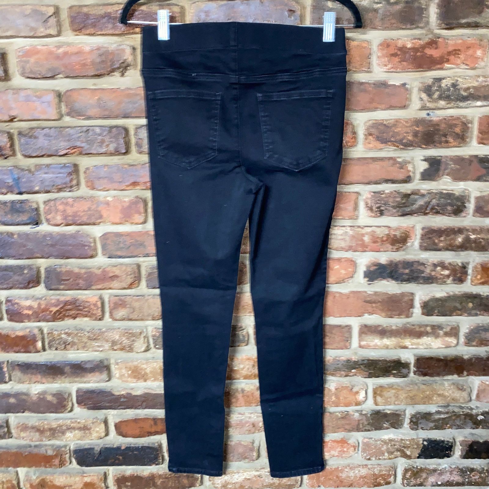 NYDJ Not Your Daughter's Jeans Black Denim Pull-On Small 0-2-4 Size 26" / US 2 / IT 38 - 7 Thumbnail