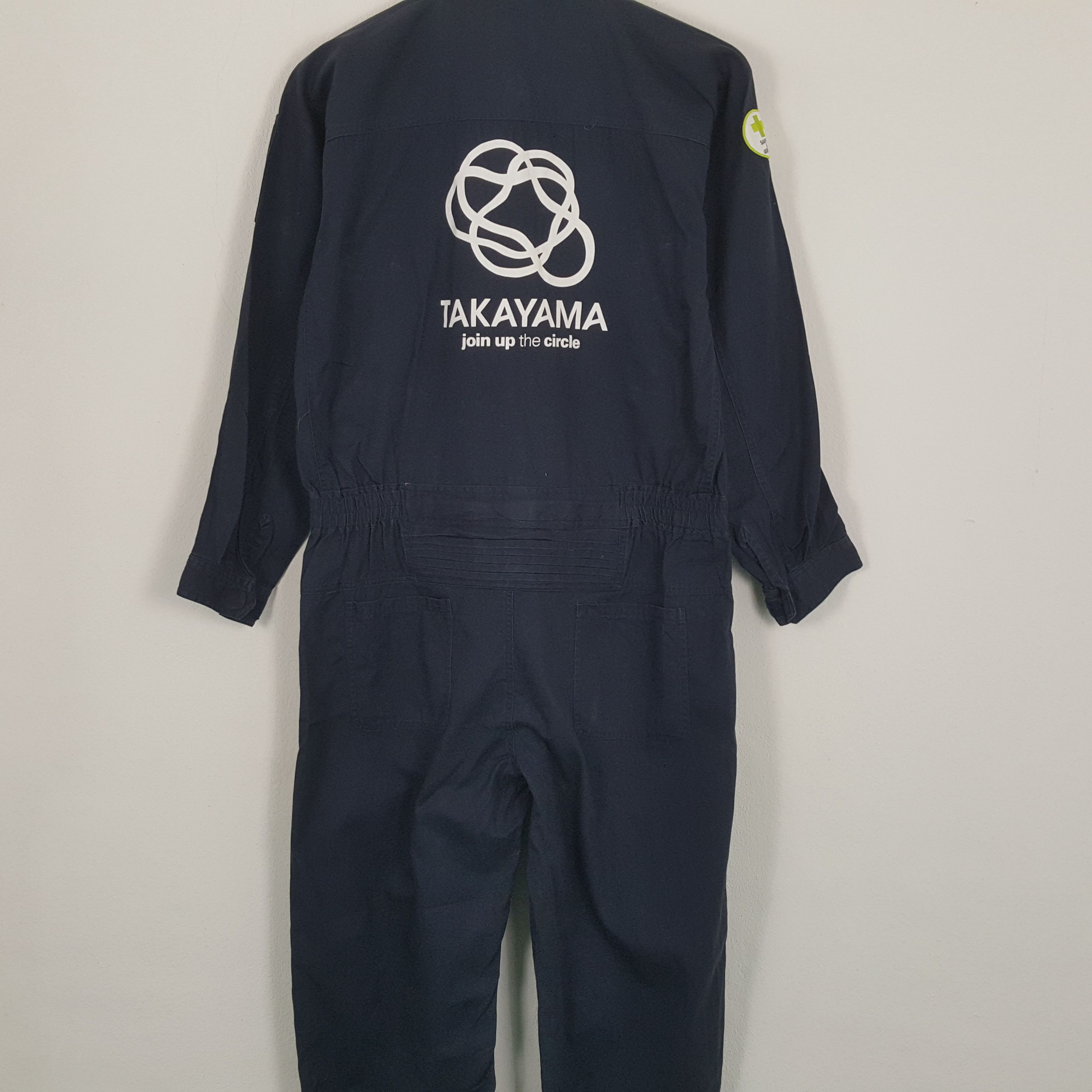 Vintage TAKAYAMA Japanese Workwear Style Coverall Jacket Size US XL / EU 56 / 4 - 2 Thumbnail