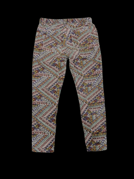 Japanese Brand Rivers Women's Pants Fullprint Design Size 31" - 2 Thumbnail