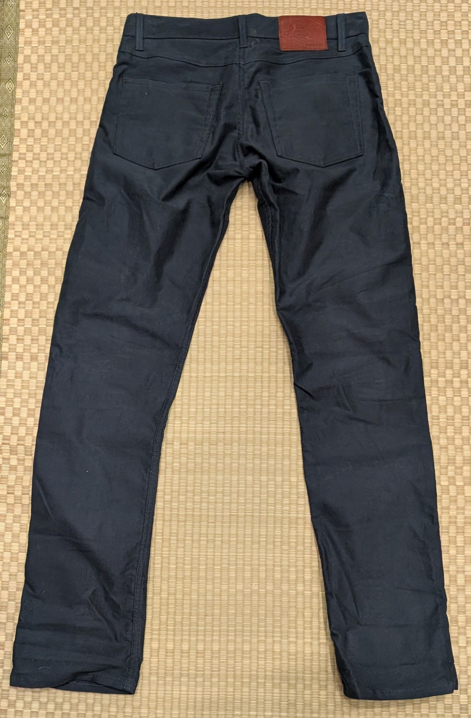 Gustin Gustin #423 Moleskin Stretch 5-Pocket Pants Sea Blue Size US 33 - 2 Thumbnail