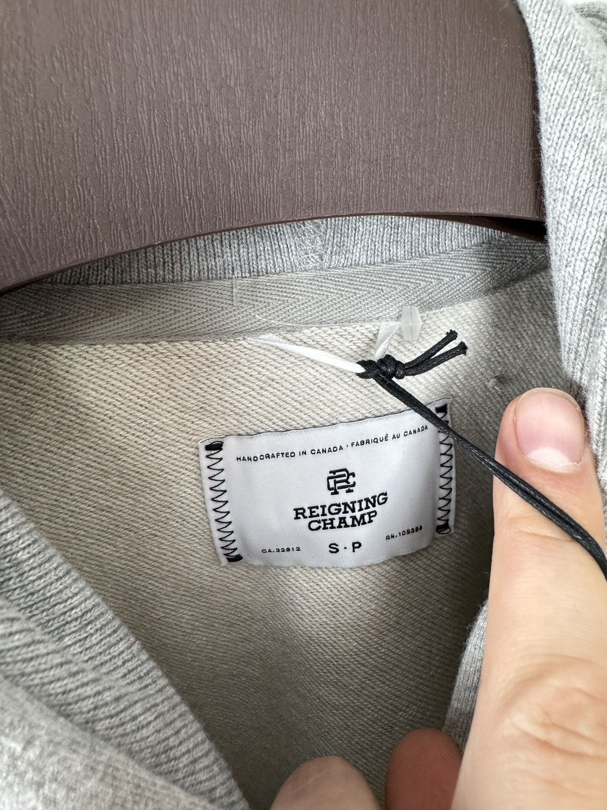 Reigning Champ Reigning Champ Hoodie Gray Pullover Sweatshirt French Terry Size US S / EU 44-46 / 1 - 13 Thumbnail