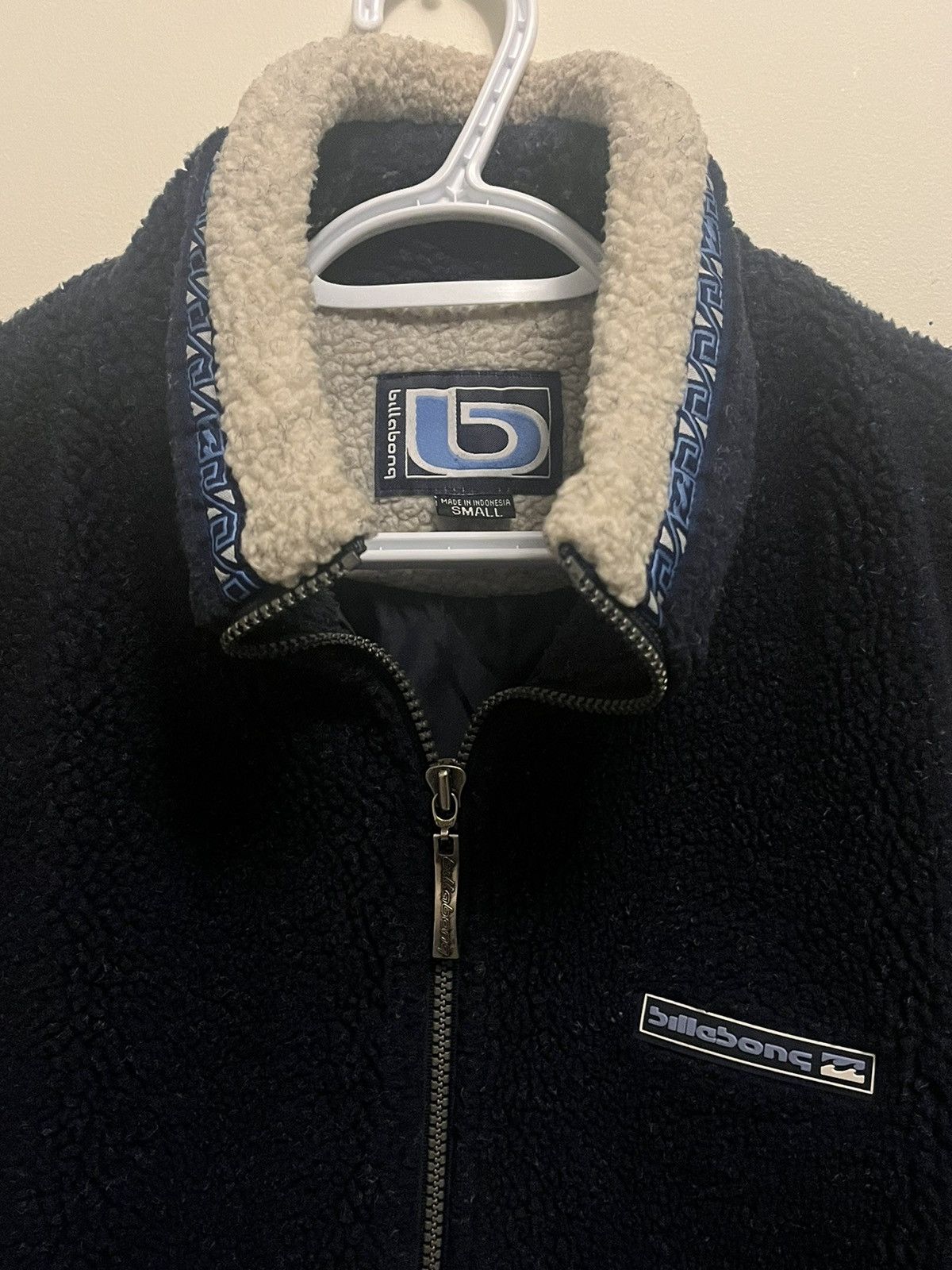 Billabong Rare Vintage Billabong Fleece Sherpa Jacket Sweater 90s Y2K Size US S / EU 44-46 / 1 - 2 Thumbnail