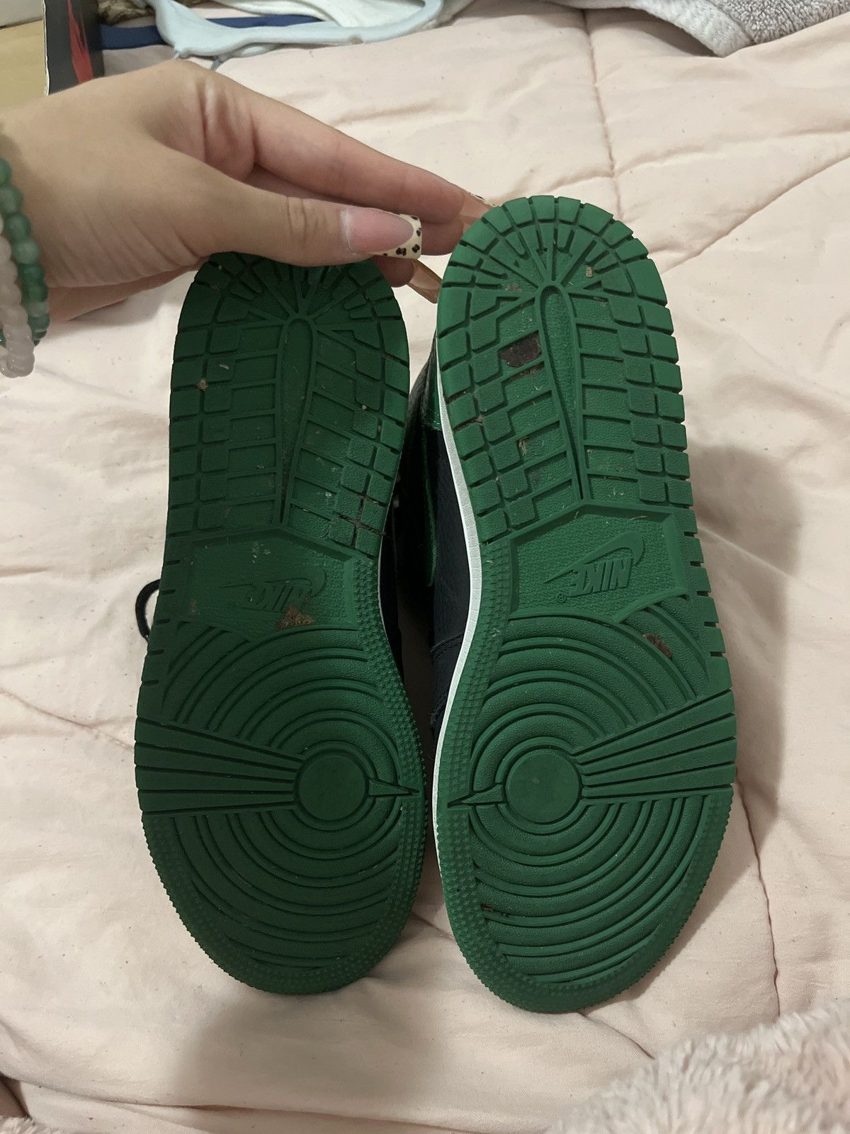 Jordan Brand JORDAN 1 PINE GREEN Size US 4.5 / IT 34.5 - 5 Thumbnail