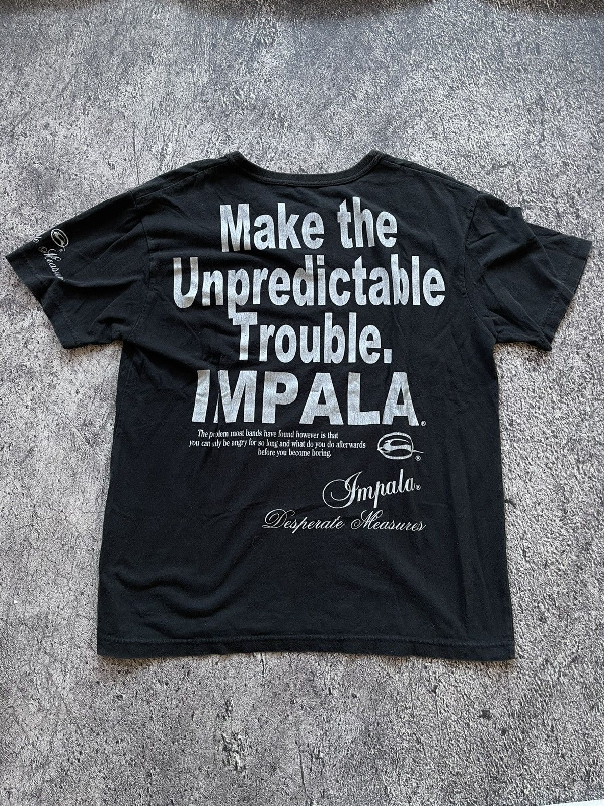 Japanese Brand Y2K Impala poem ifsixwasnine style tshirt Size US L / EU 52-54 / 3 - 1 Thumbnail