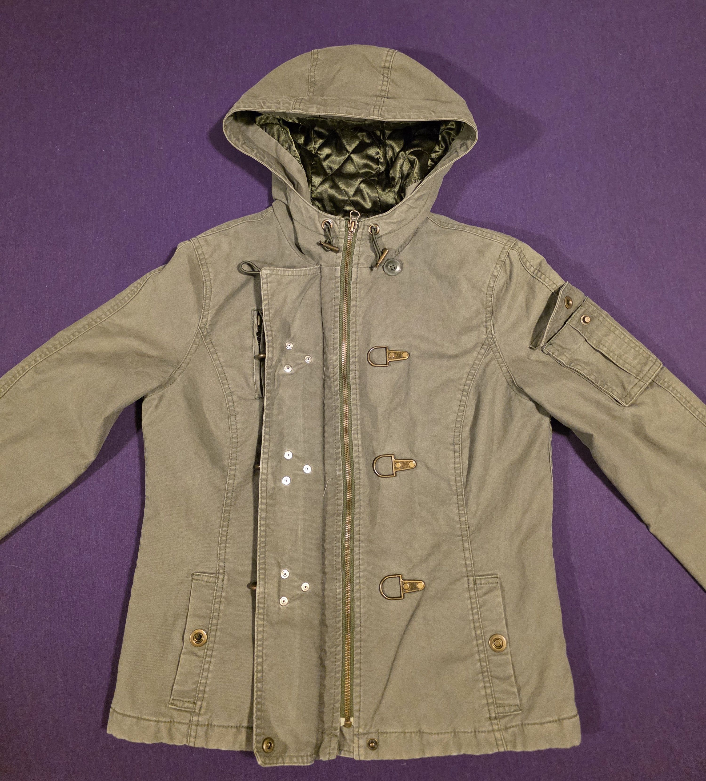 Old Navy Green duffle / toggle coat Size M / US 6-8 / IT 42-44 - 7 Thumbnail
