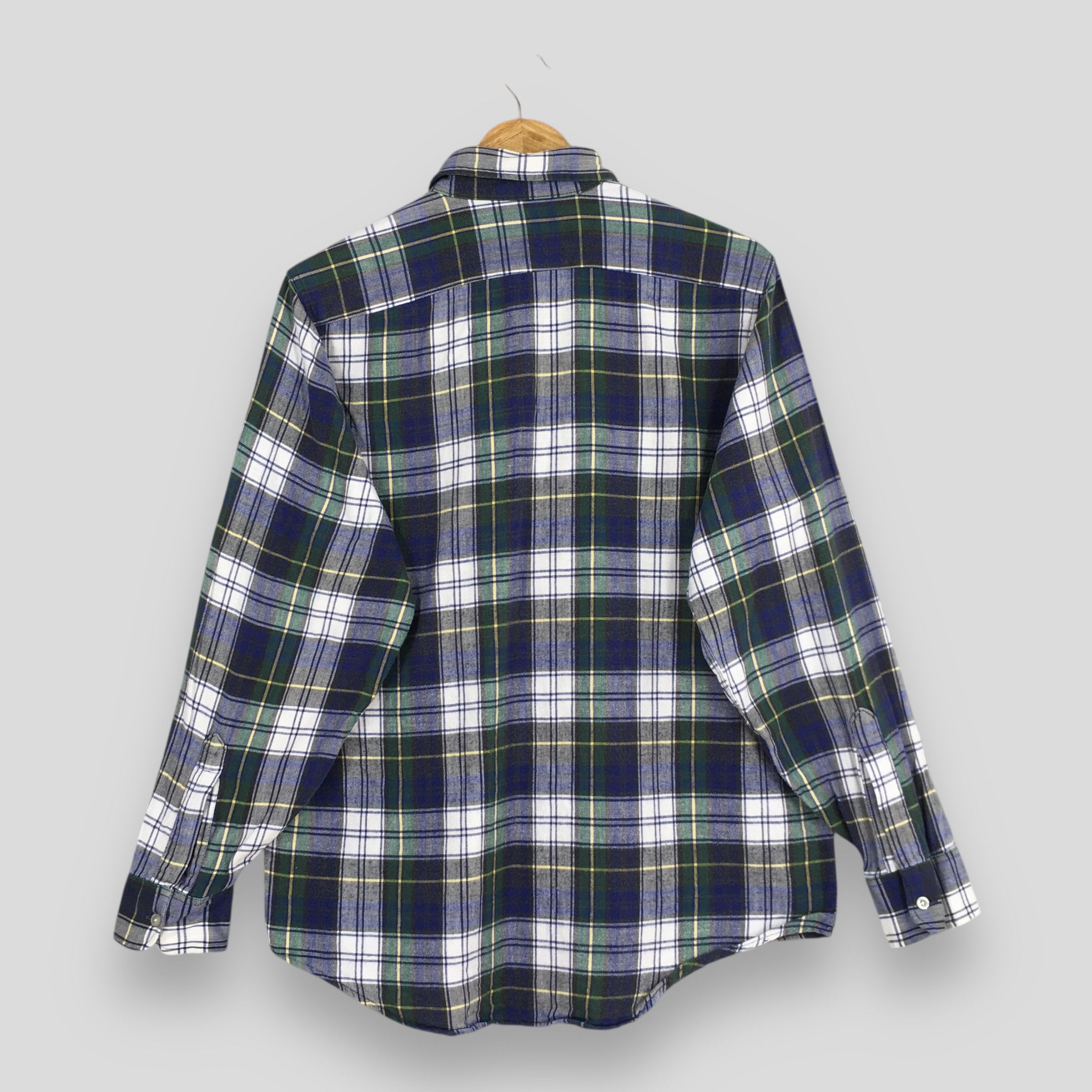 L.L. Bean Vintage LL Bean Flannel Checkered Shirt Medium Size US M / EU 48-50 / 2 - 6 Thumbnail