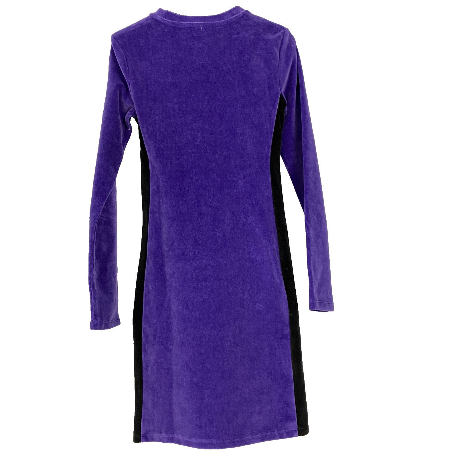 Bershka Bershka Velvet Purple XS Long Sleeves A001736 Size XS / US 0-2 / IT 36-38 - 2 Thumbnail
