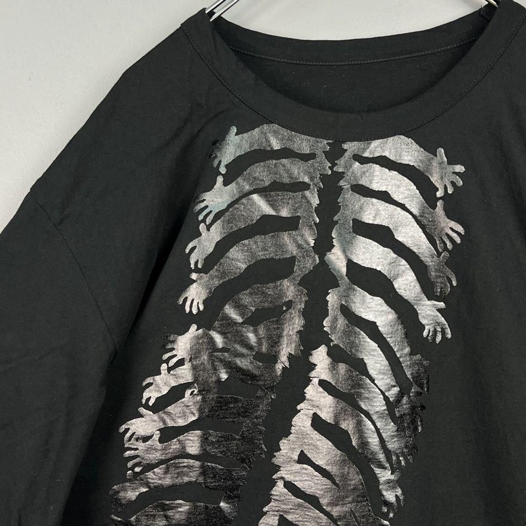 Yohji Yamamoto Yohji Yamamoto Ground Y Chainsaw Man Snake Devil T-shirt Size US L / EU 52-54 / 3 - 3 Thumbnail
