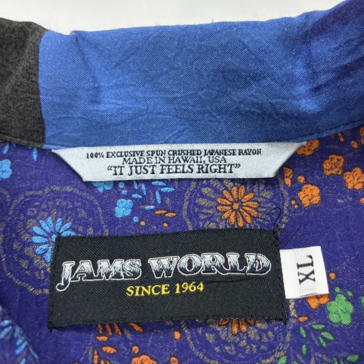 Jams World Jams World Patch Japanese Rayon Aloha Shirt Men's XL Size US XL / EU 56 / 4 - 4 Thumbnail