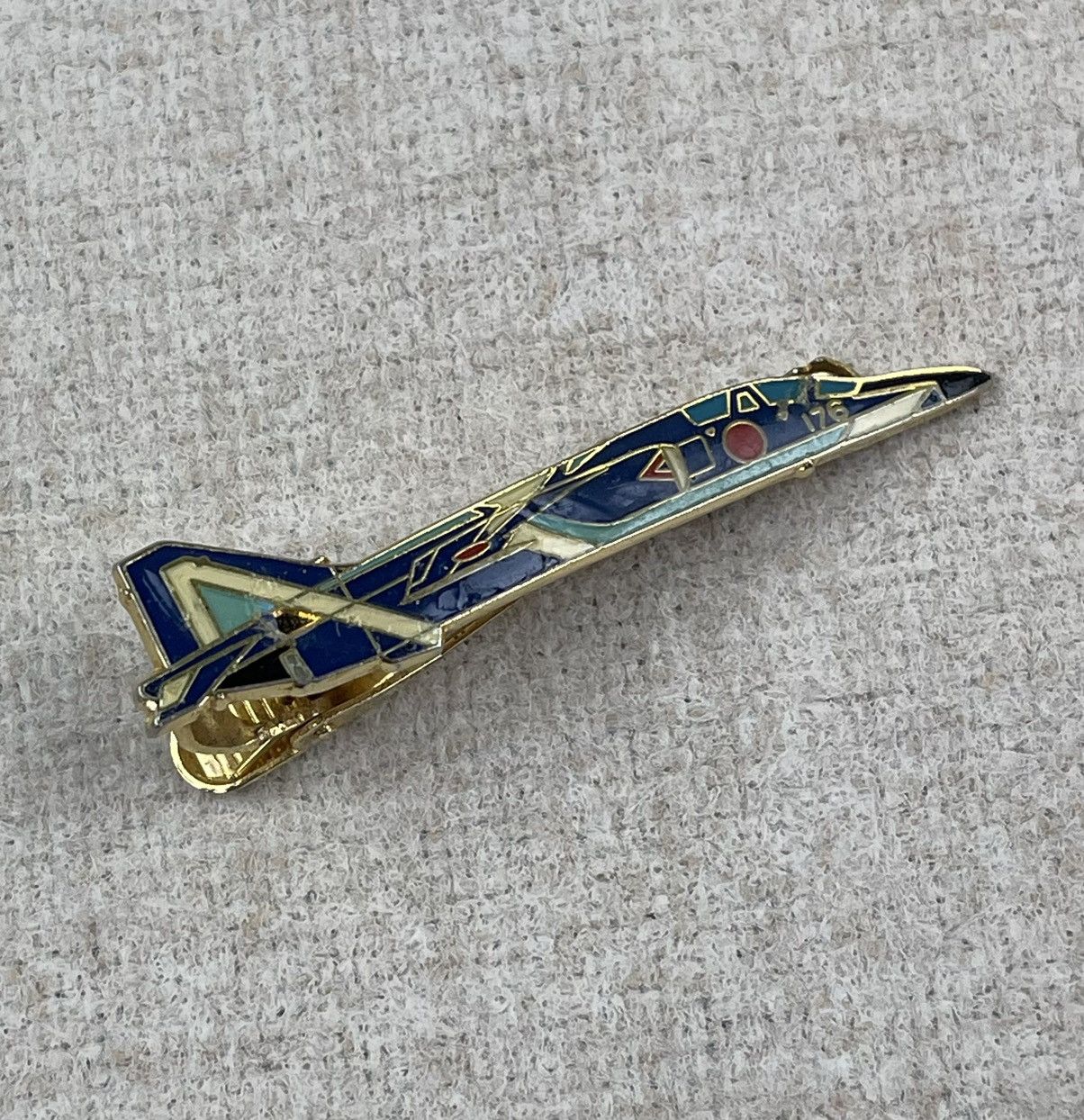 Vintage 176 fighter jet tie pin Size ONE SIZE - 1 Thumbnail