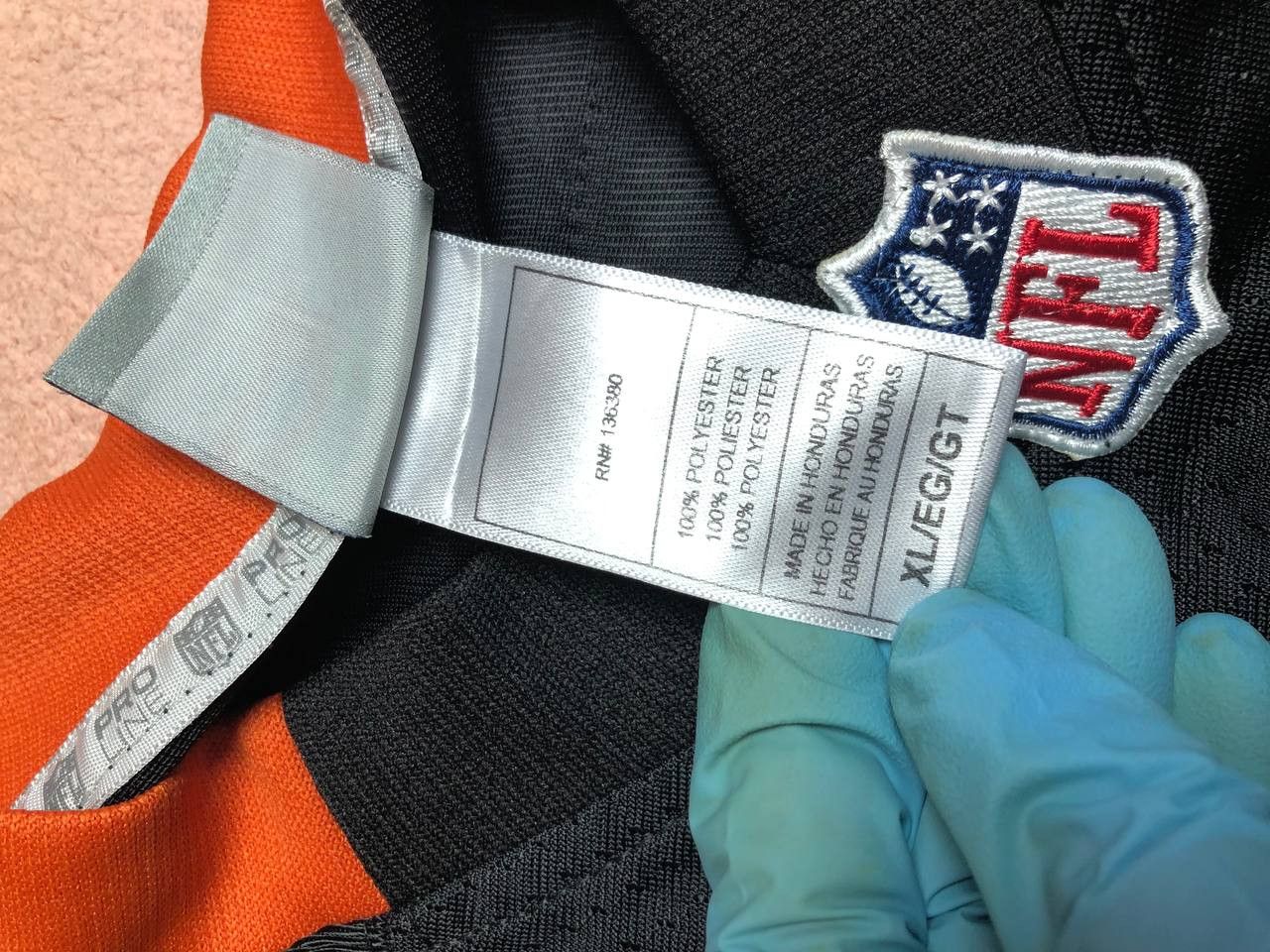 NFL Nike Sam Hubbard Black Cincinnati Bengals Game Player Size US XL / EU 56 / 4 - 3 Thumbnail