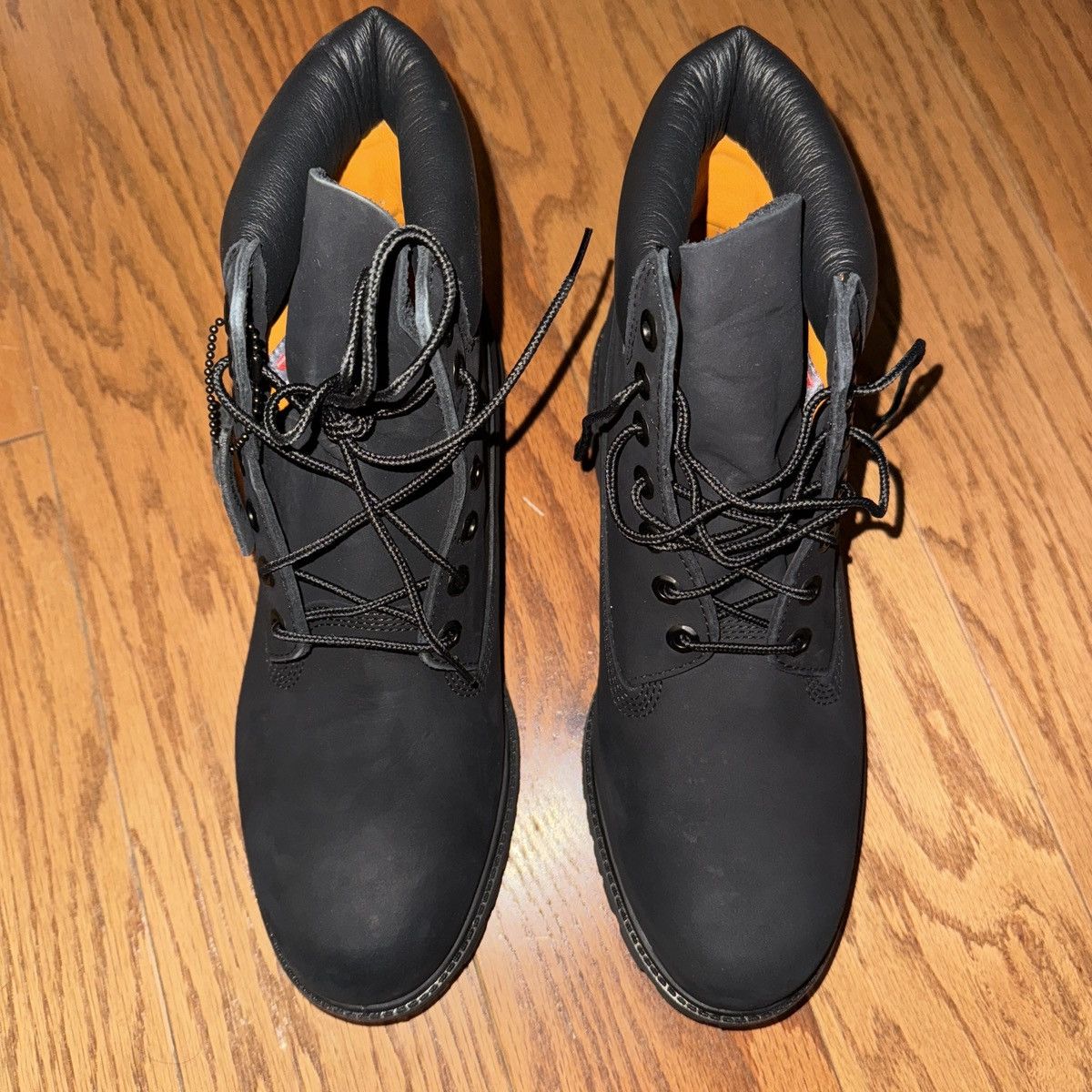 Timberland NWOT Premium 6" Waterproof Boot Black Nubuck Size US 11.5 / EU 44-45 - 7 Thumbnail