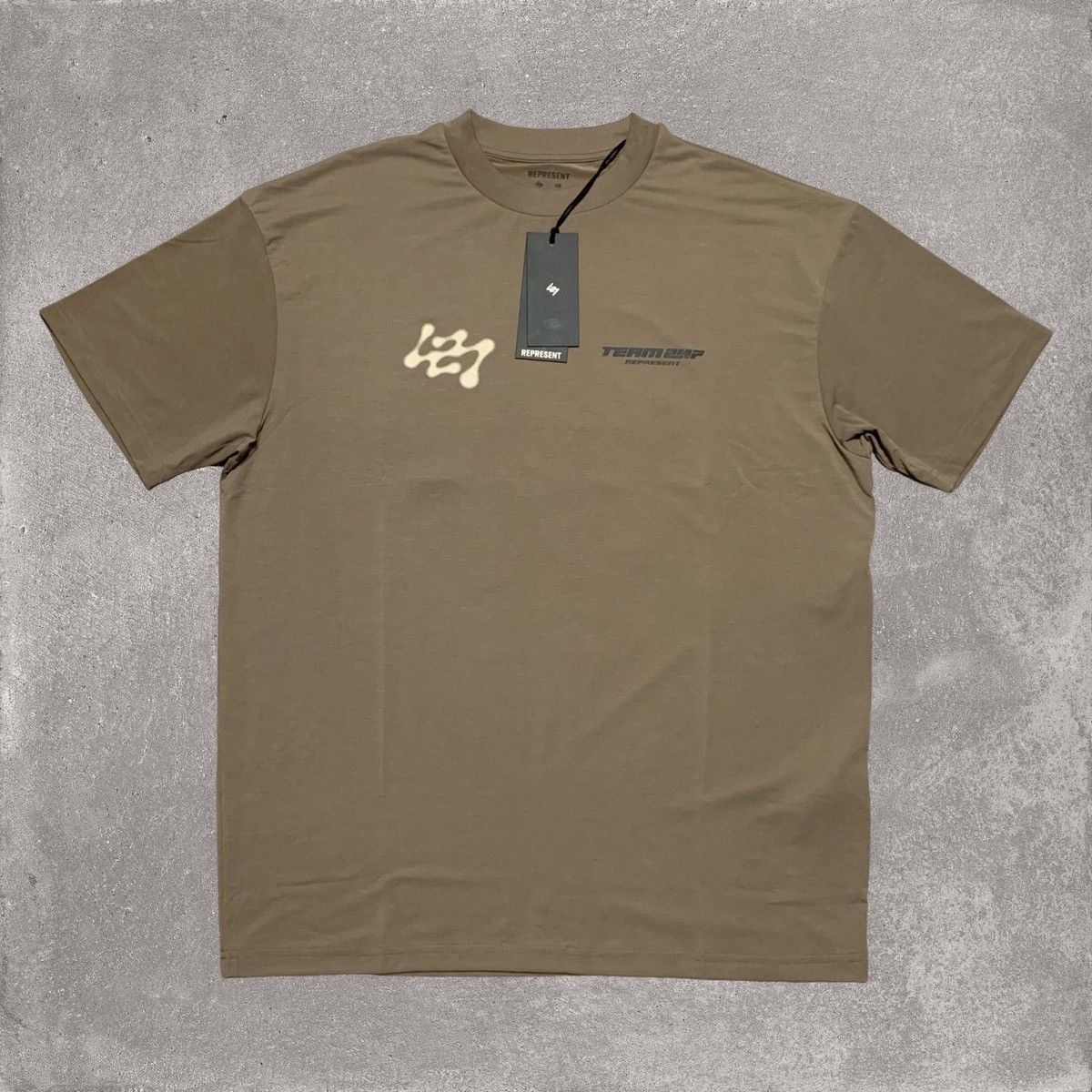 Represent Clo. Represent XS 247 Future Terrains Oversized Tee Umber Size US XS / EU 42 / 0 - 2 Thumbnail