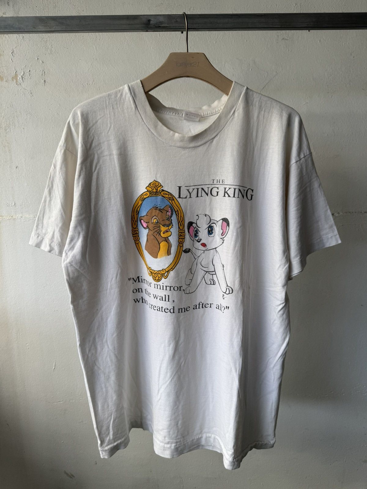 Cartoon Network Sick🔥🥵 90s The Lying King Humor Parody Shirt Size US XL / EU 56 / 4 - 1 Thumbnail
