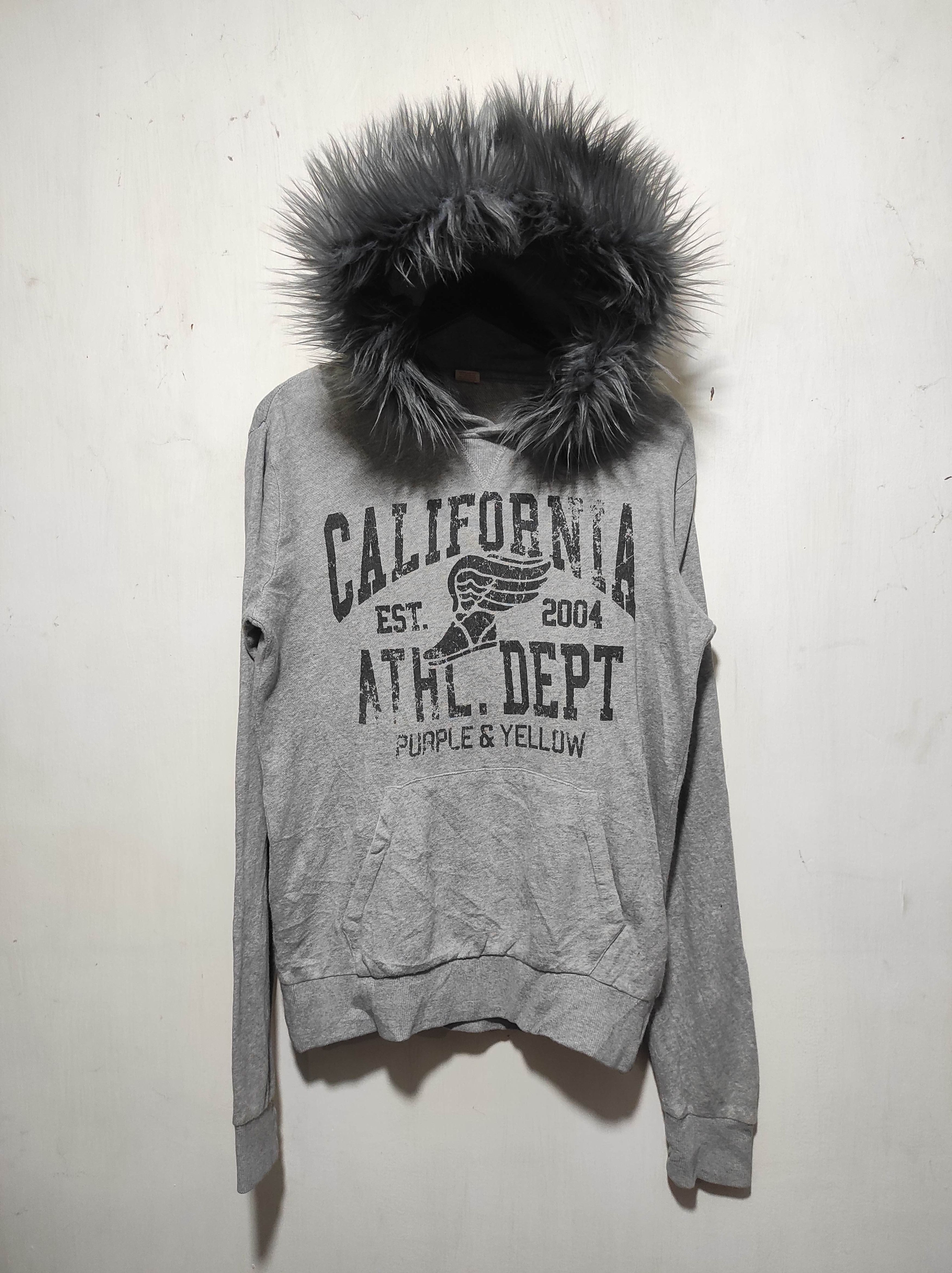 If Six Was Nine Purple Yellow California Fur hoodie IfSixWasNine LGB style Size US M / EU 48-50 / 2 - 2 Thumbnail
