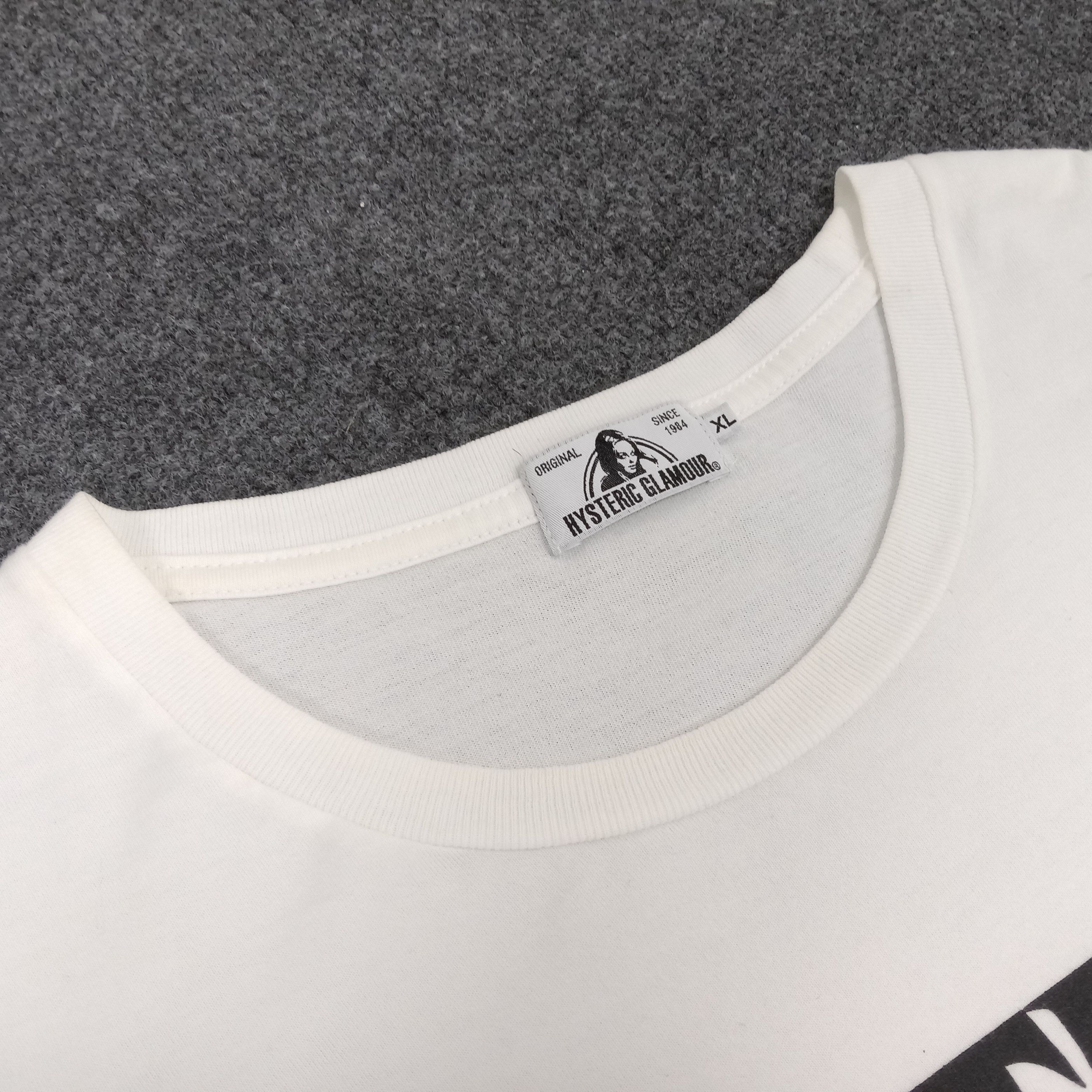 Hysteric Glamour × Japanese Brand × Vintage Hysteric Glamour Japanese Brand Sexy Design Tshirt Size US M / EU 48-50 / 2 - 5 Thumbnail