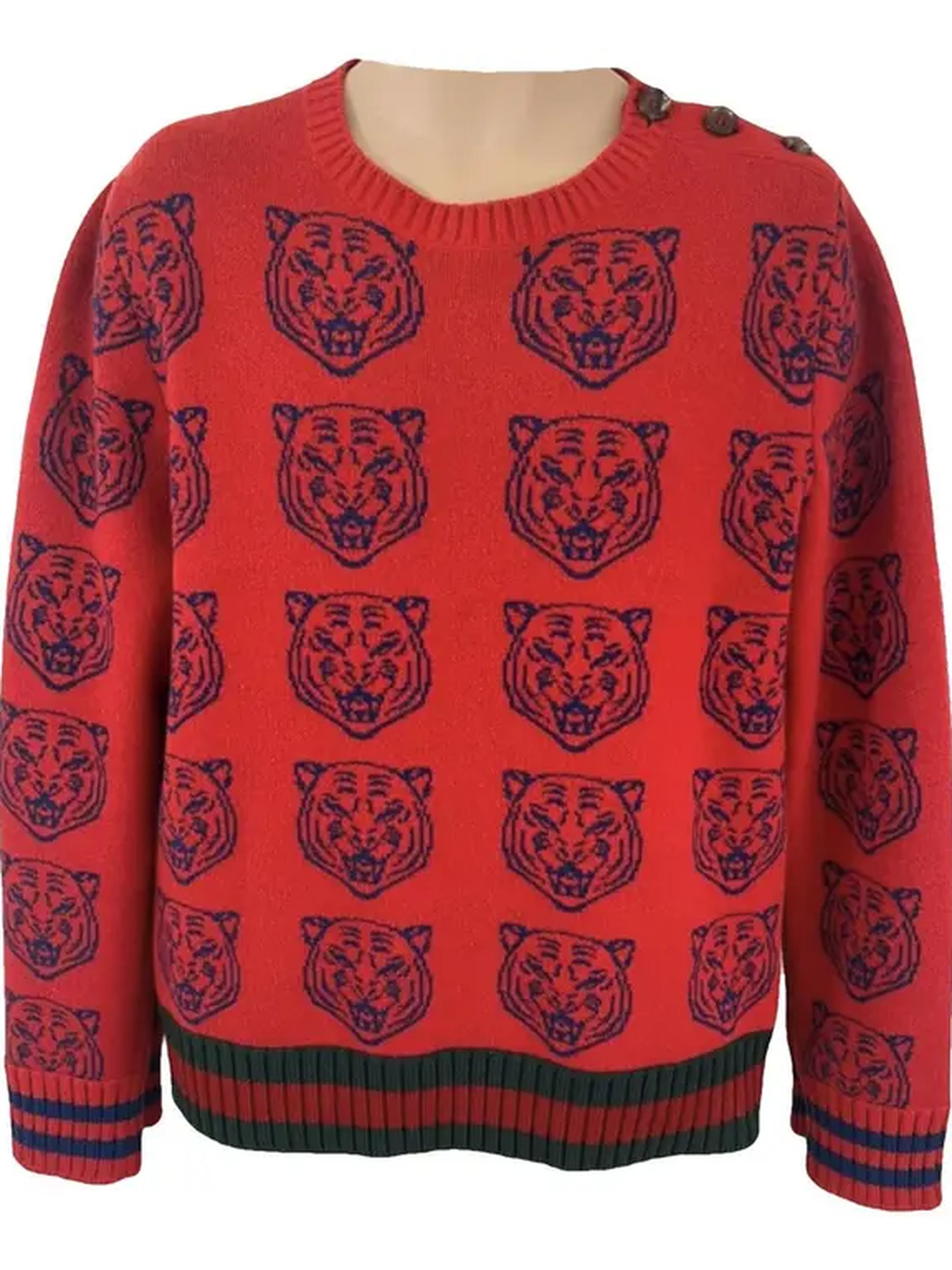 Gucci Gucci Wool sweatshirt Size US M / EU 48-50 / 2 - 1 Thumbnail