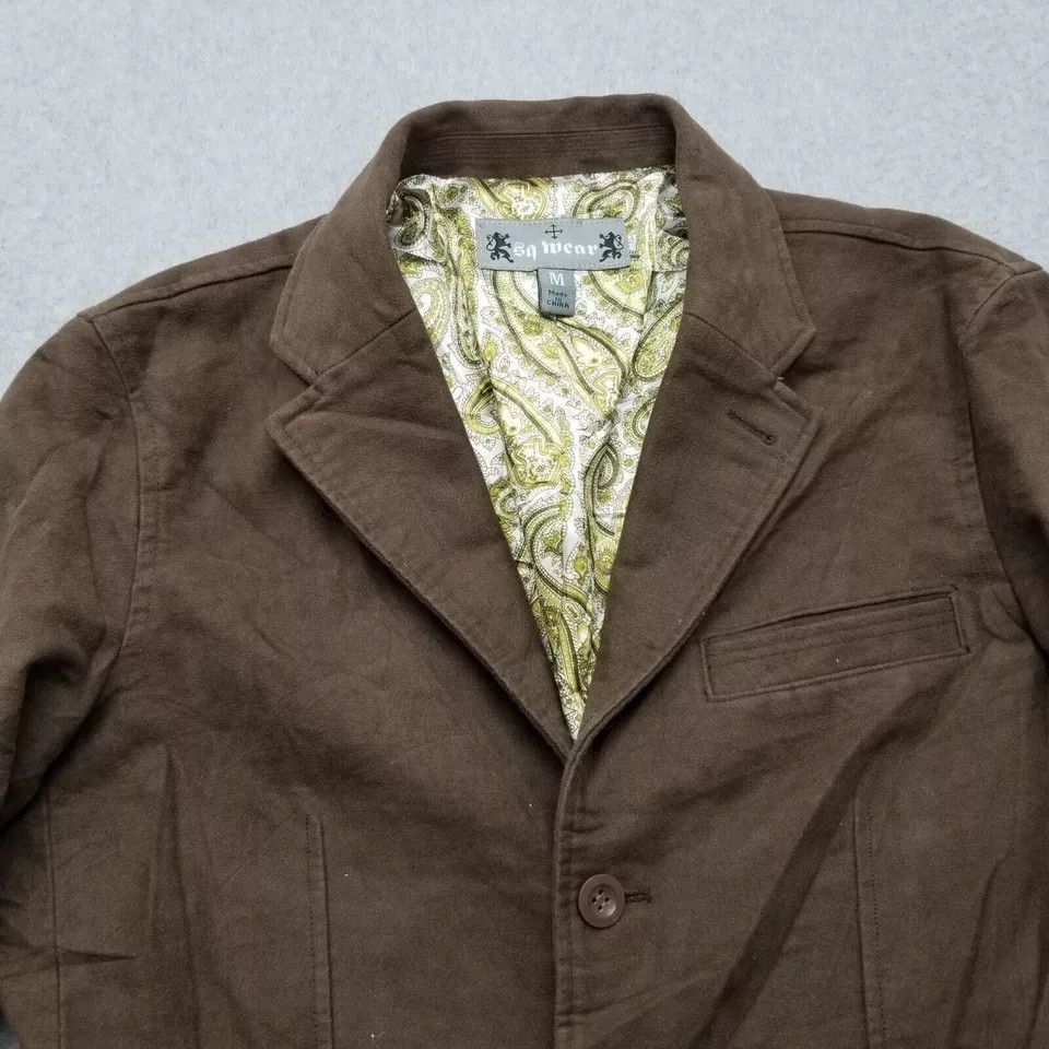 Other Sq Wear Blazer Womens Medium Pockets Buttons Cotton Outdoor Size M / US 6-8 / IT 42-44 - 4 Thumbnail