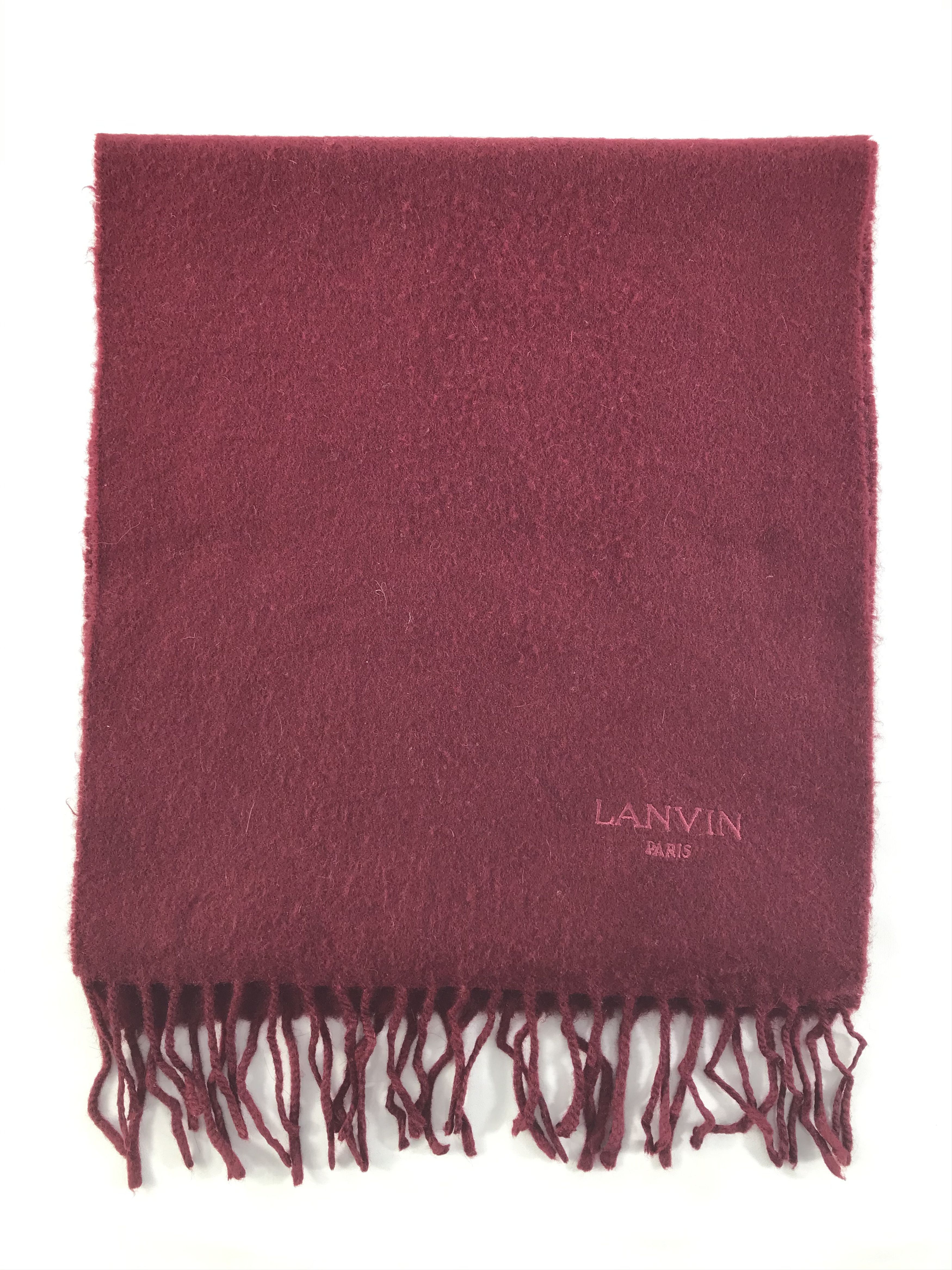Lanvin × Vintage Lanvin Scarf / Muffler / Neckwear - WW2900 Size ONE SIZE - 2 Thumbnail
