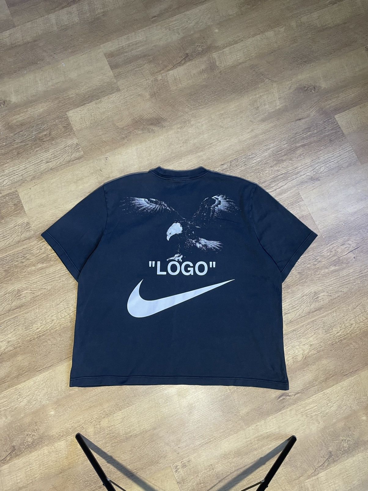 Nike × Off-White Nike x Off-White Mercurial NRG X Tee Black Size US L / EU 52-54 / 3 - 1 Thumbnail