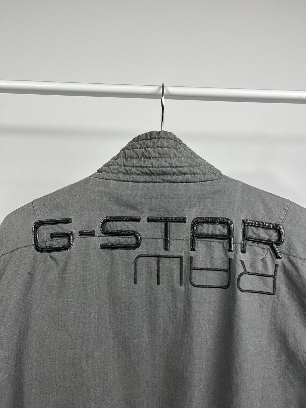 G-Star G-Star RAW Utility Zip Jacket Grey Cotton Mens XL Size US XL / EU 56 / 4 - 13 Thumbnail