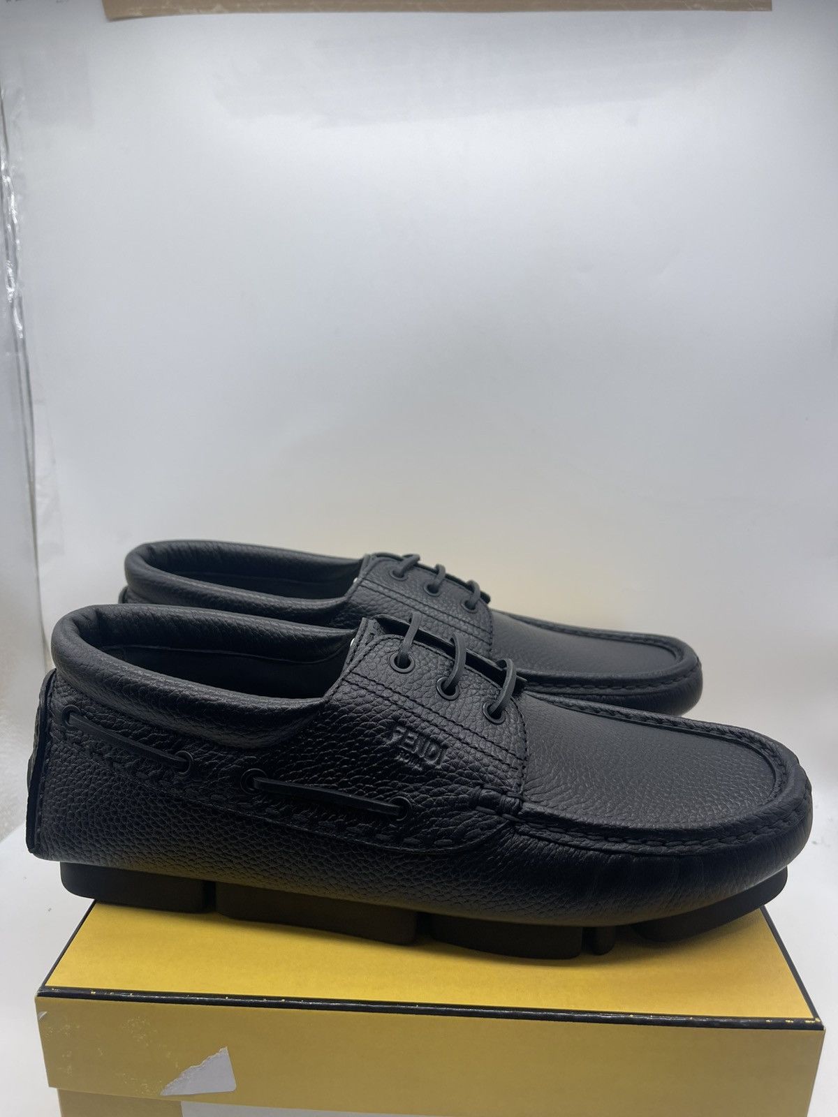 Fendi Fendi drive loafers size eu 44 Size US 11 / EU 44 - 1 Thumbnail