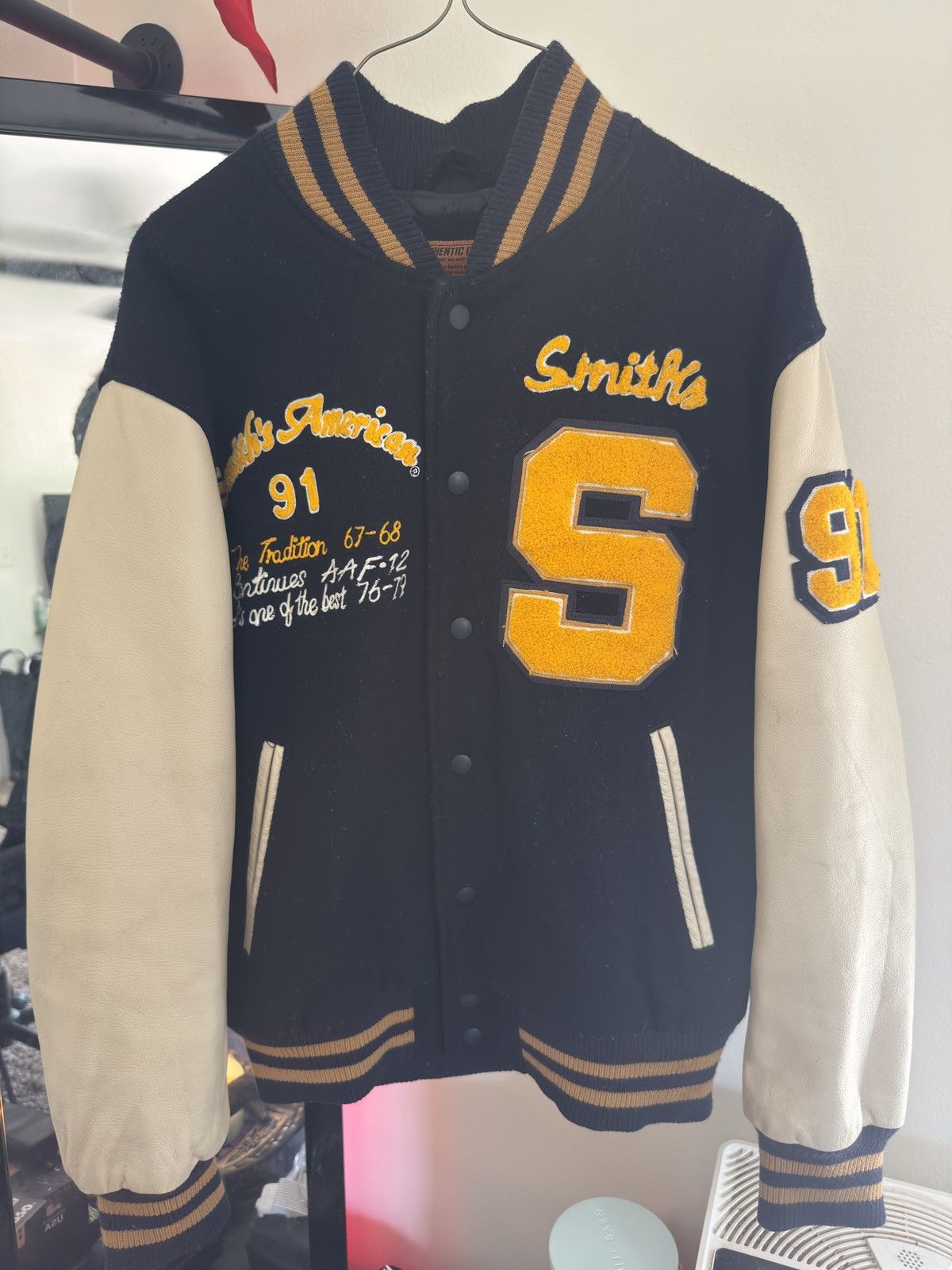 Smith's American Vintage Smith's American 91 Varsity Jacket Size US L / EU 52-54 / 3 - 1 Thumbnail