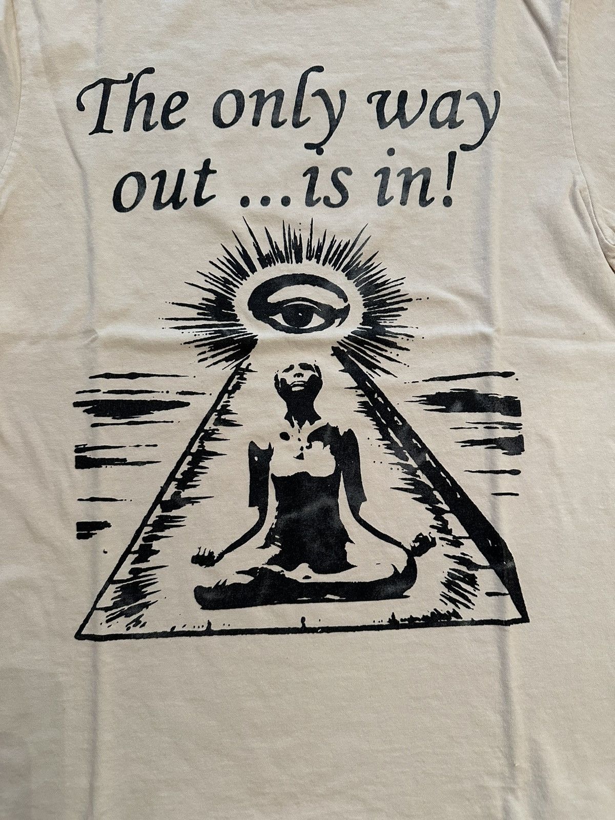 Gallery Dept. Gallery Dept The only way Out Short Sleeves Tee Shirt Size US M / EU 48-50 / 2 - 2 Thumbnail