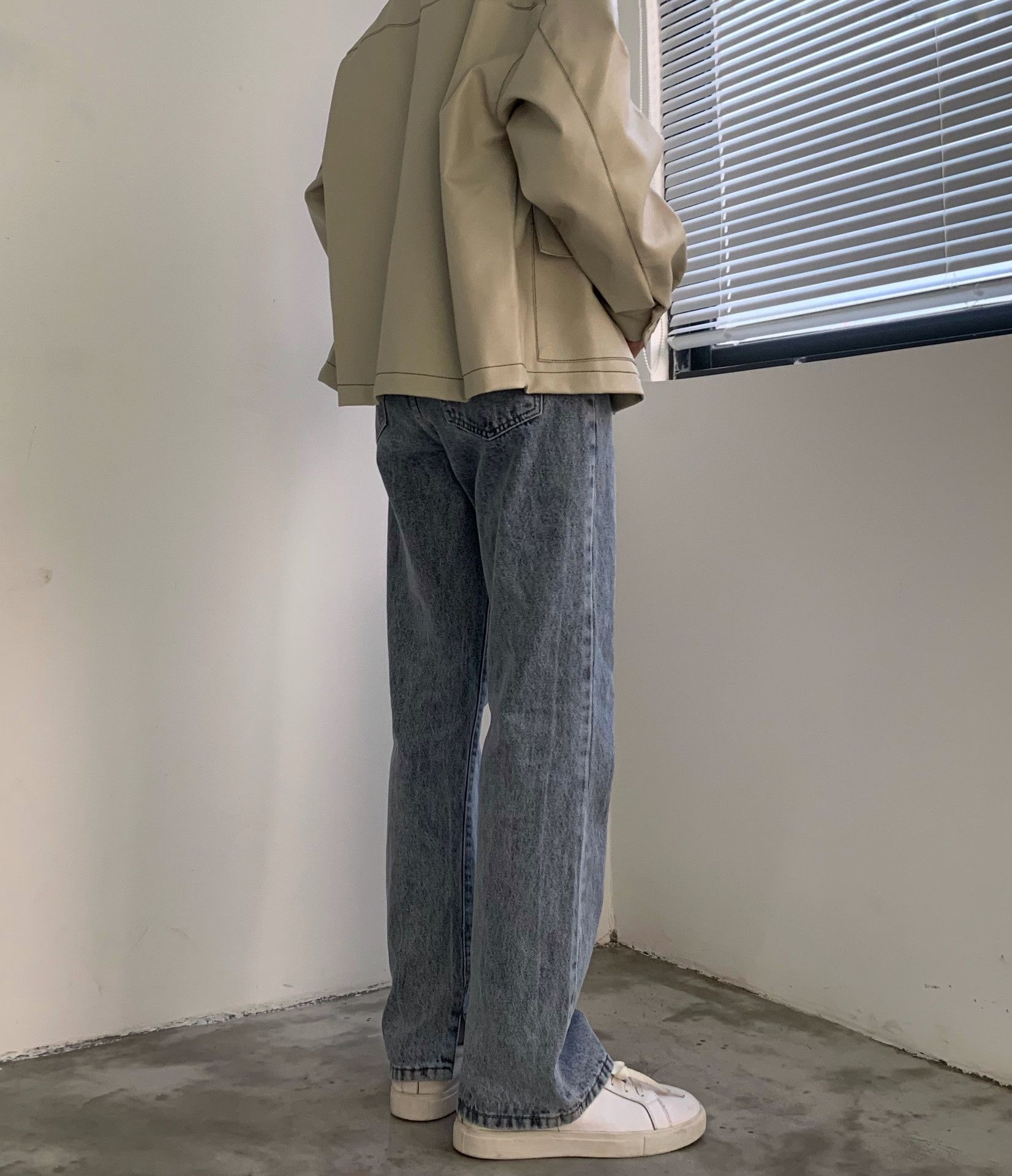 Designer × Japanese Brand Vintage washed loose straight versatile flared jeans Size US 32 / EU 48 - 4 Thumbnail