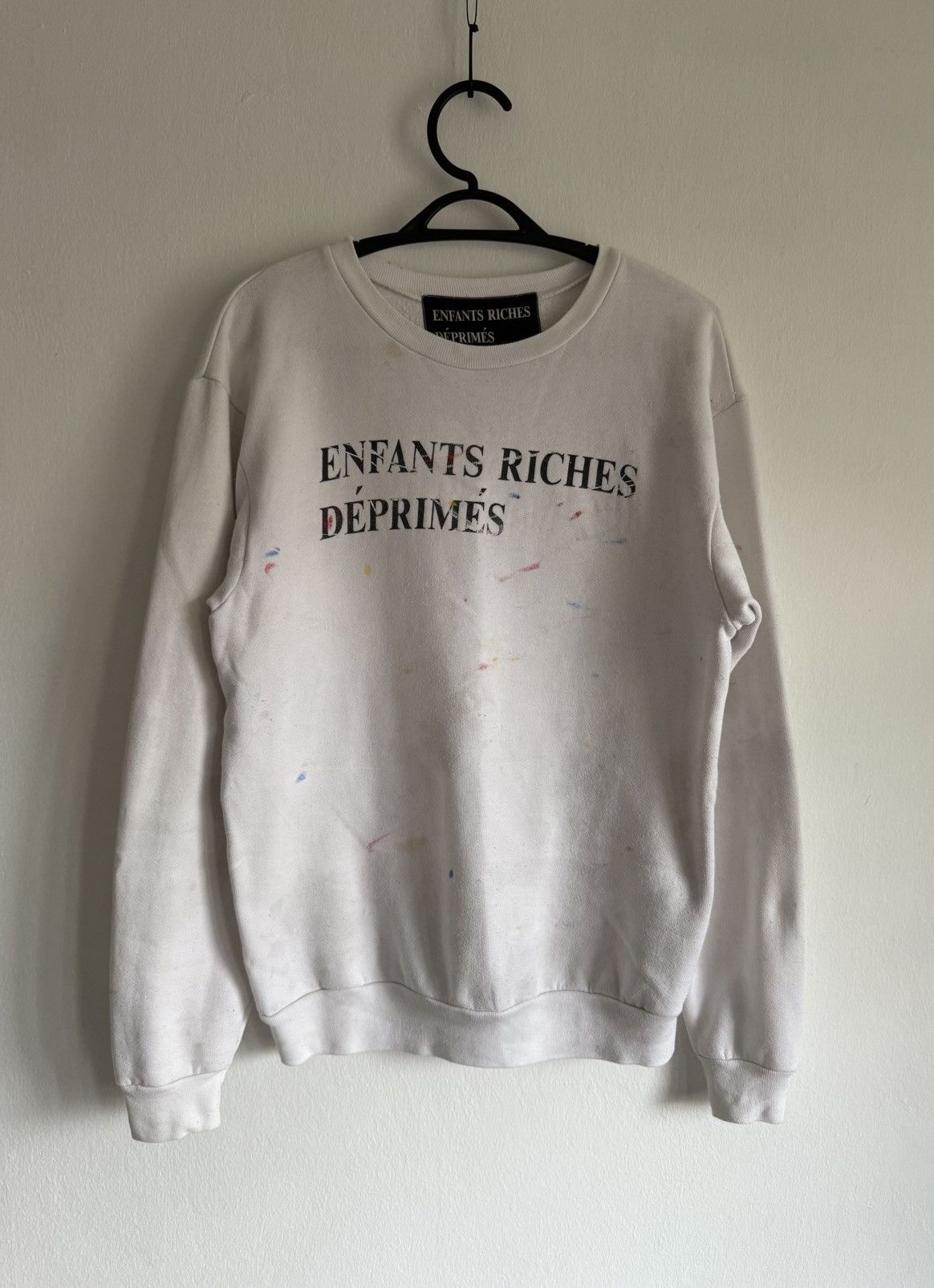 Enfants Riches Deprimes OG Early Enfant Riches Deprimes Paint Splatter Sweatshirt Size US S / EU 44-46 / 1 - 1 Thumbnail