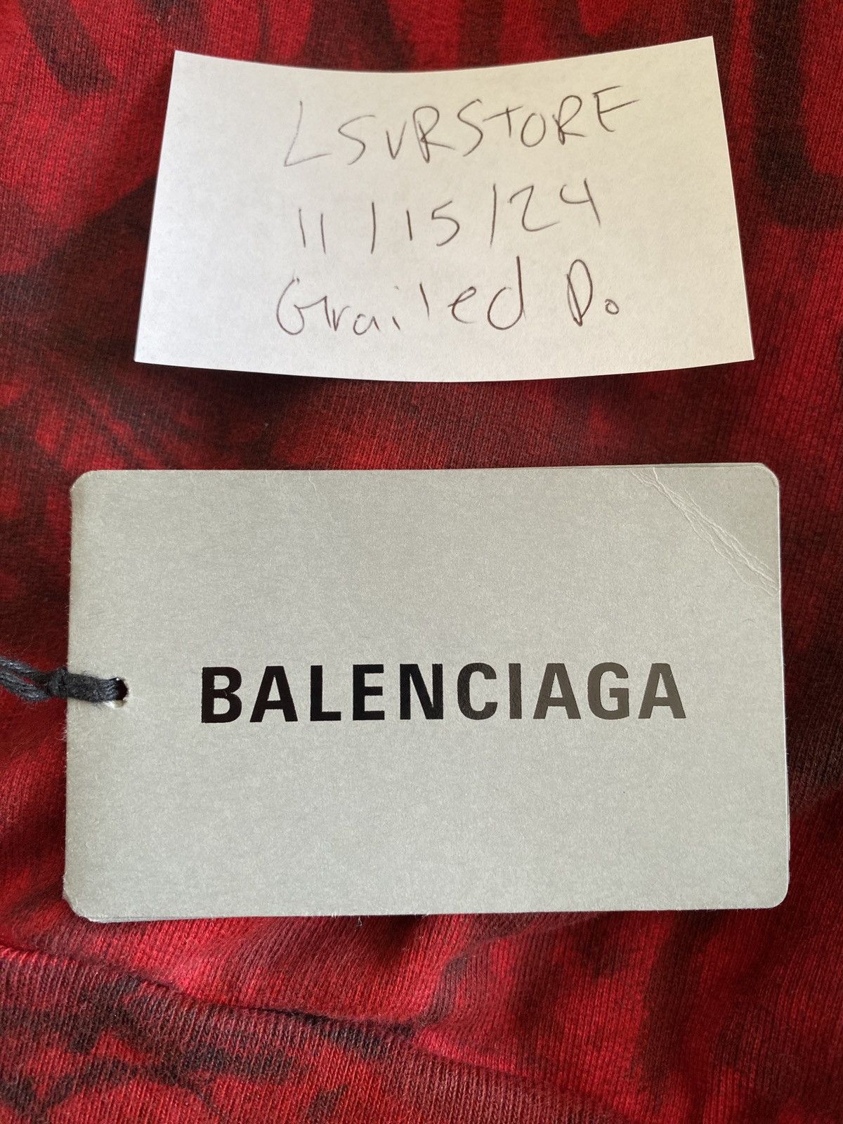 Balenciaga Balenciaga Red Skater Graffiti Zip Hoodie SS23 Large Size US L / EU 52-54 / 3 - 8 Thumbnail