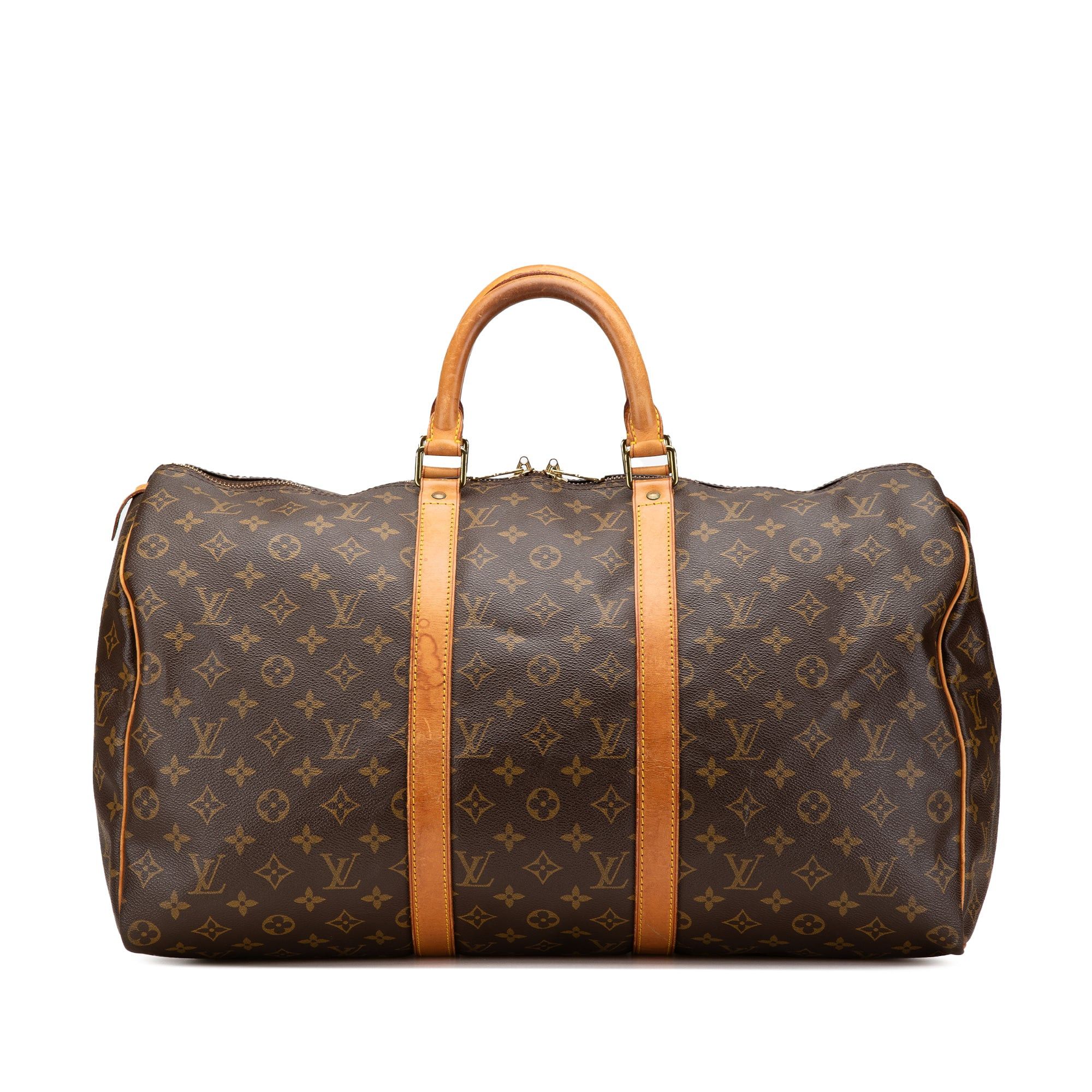 Louis Vuitton Louis Vuitton Monogram Keepall 50 Brown Size ONE SIZE - 1 Thumbnail