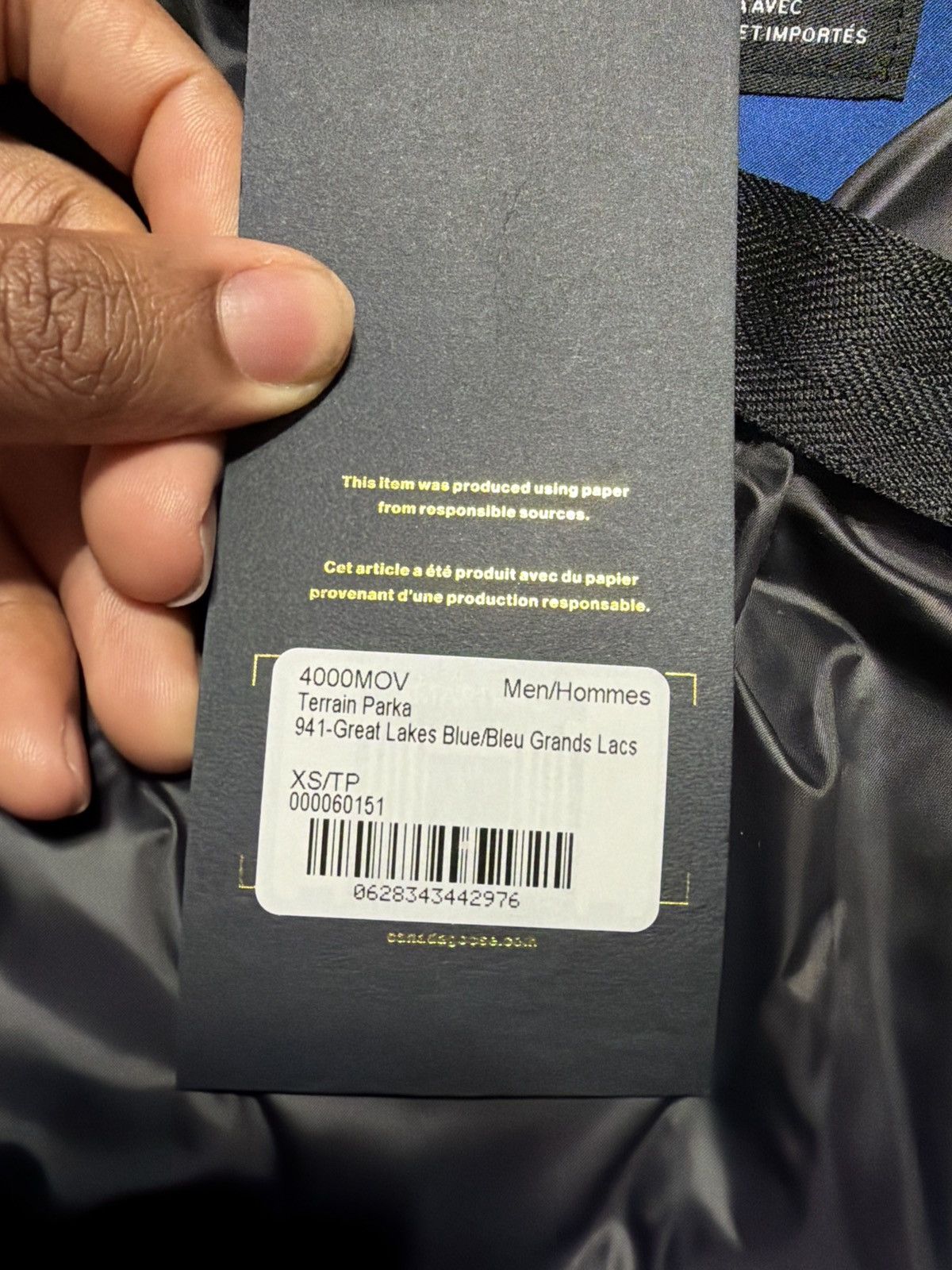 Canada Goose × October's Very Own Canada Goose x OVO Expedition Parka Blue XS Size US XS / EU 42 / 0 - 4 Thumbnail