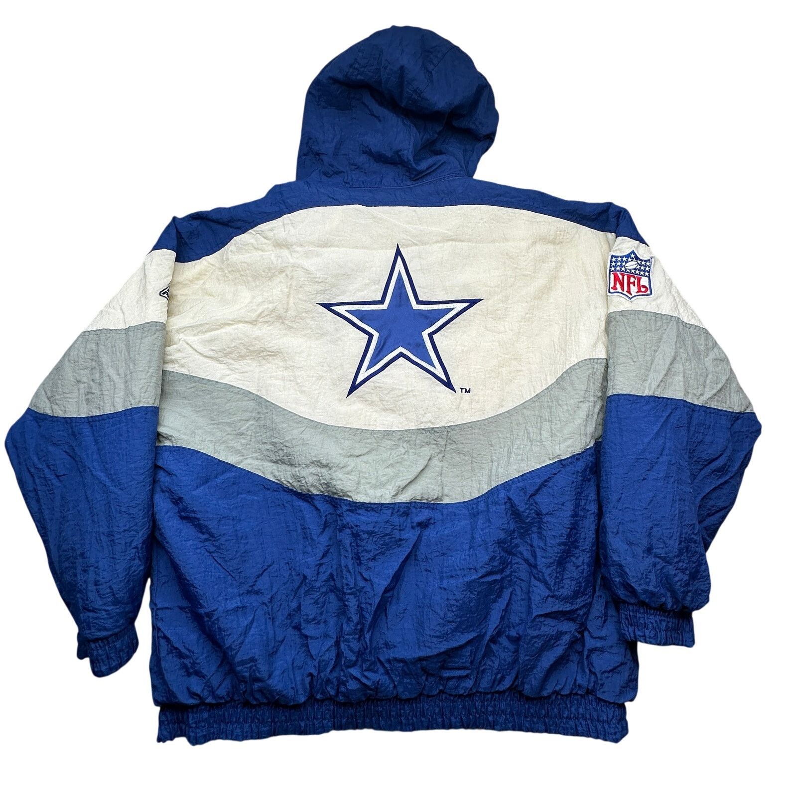 Apex One Vintage Apex One Pro Line Dallas Cowboys Puffer Jacket XL Size US XL / EU 56 / 4 - 2 Thumbnail