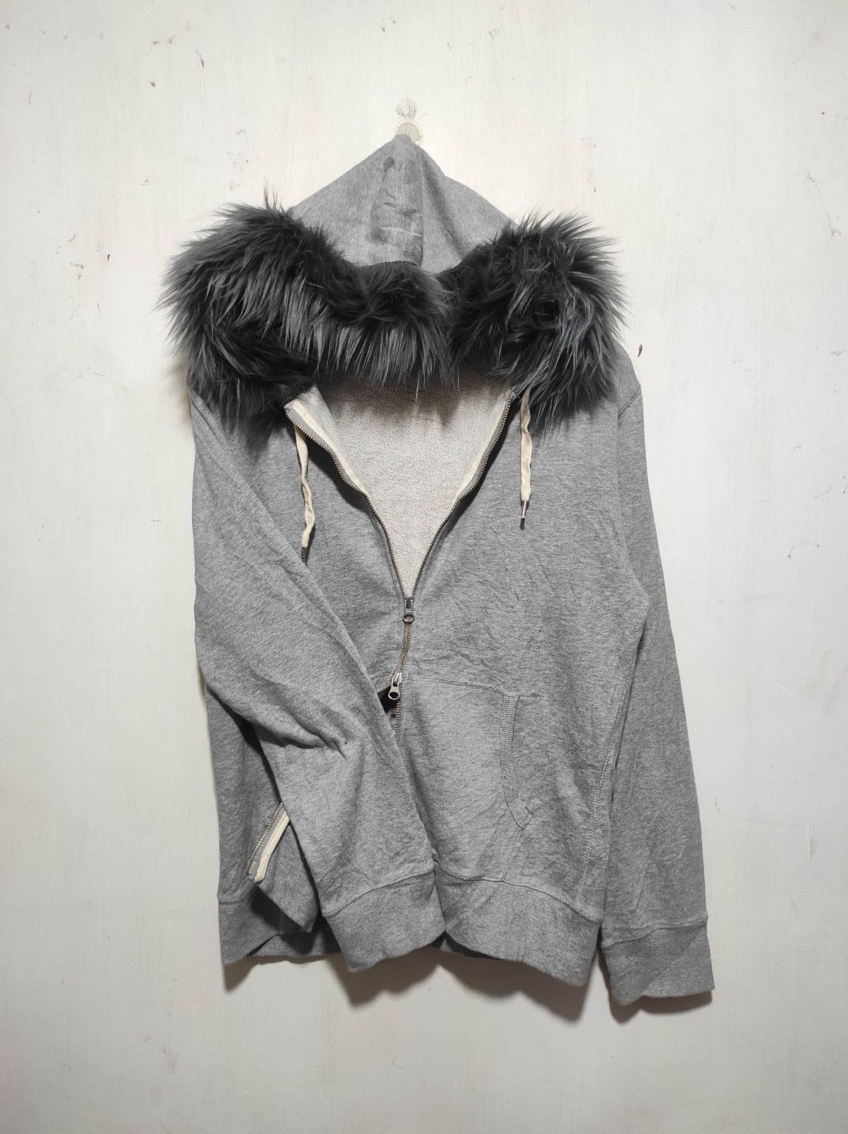 Japanese Brand Antiqulothes double zip fur hoodie LGB style Size US M / EU 48-50 / 2 - 2 Thumbnail