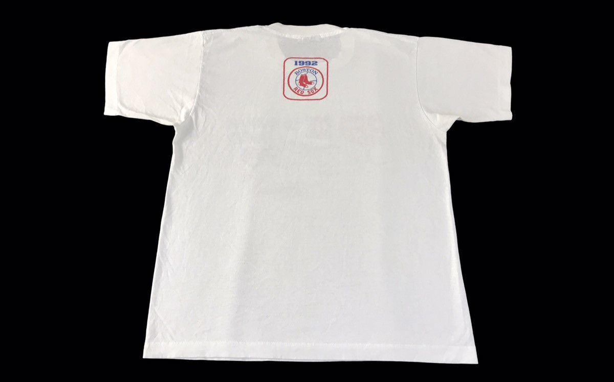MLB 90s Usa 50/50 Boston Red Sox Mlb Baseball American Promo Tee Size US M / EU 48-50 / 2 - 9 Thumbnail