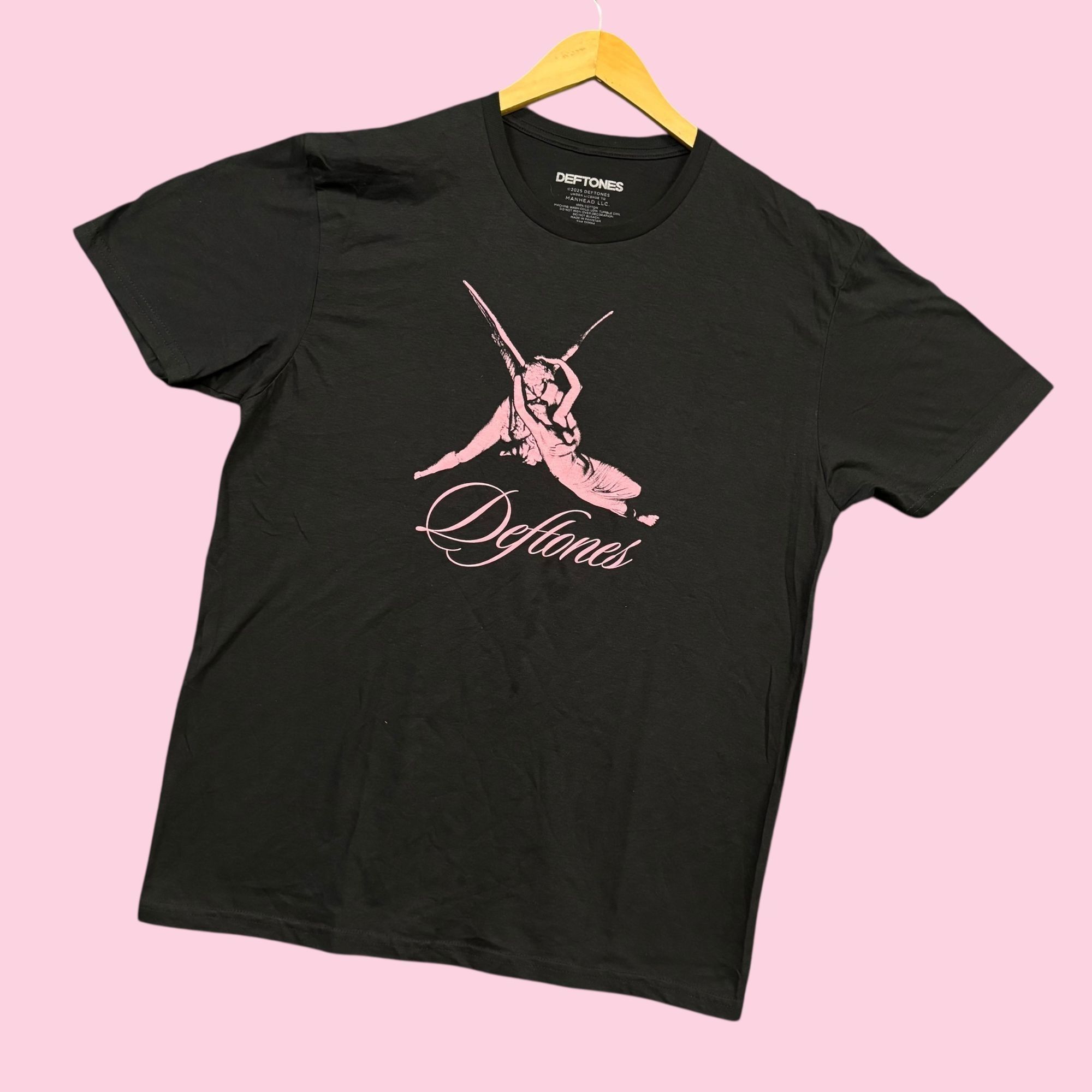 Band Tees Deftones Angel Embrace Statue Nu Metal Band Tee L Size US L / EU 52-54 / 3 - 3 Thumbnail