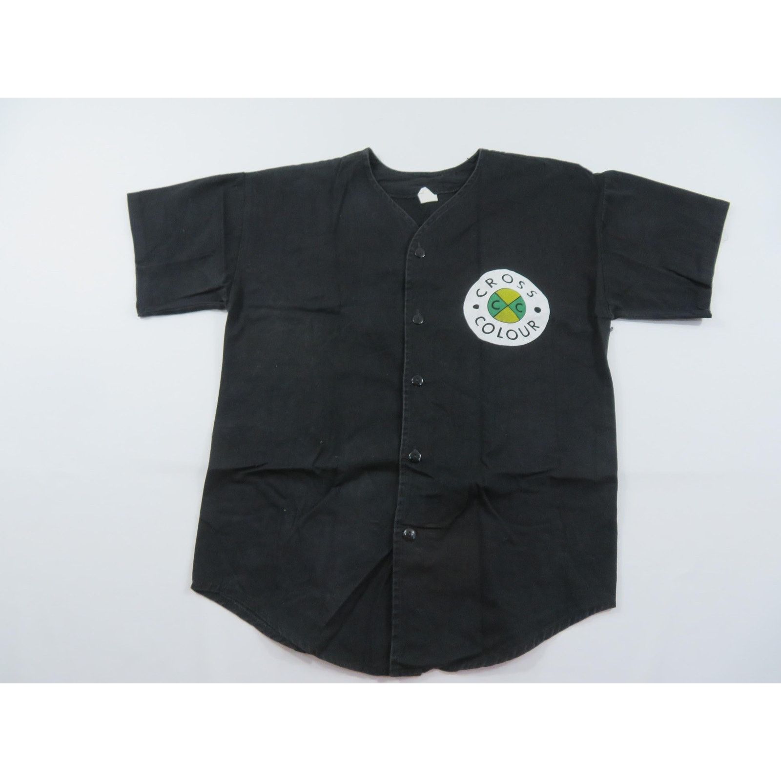 Other Cross Colour Shirt, Black Button Up Sz M? 1990s Size US M / EU 48-50 / 2 - 2 Thumbnail