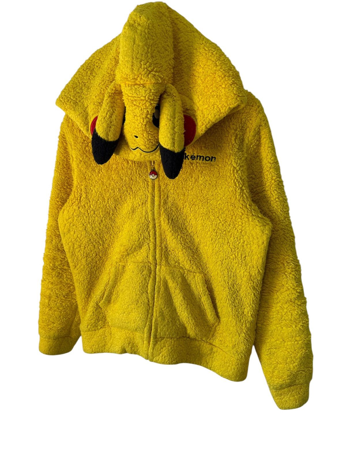 Pokemon Pokemon Zipper Hoodies Costume Sherpa Zipper Fleece Rare Size US L / EU 52-54 / 3 - 4 Thumbnail