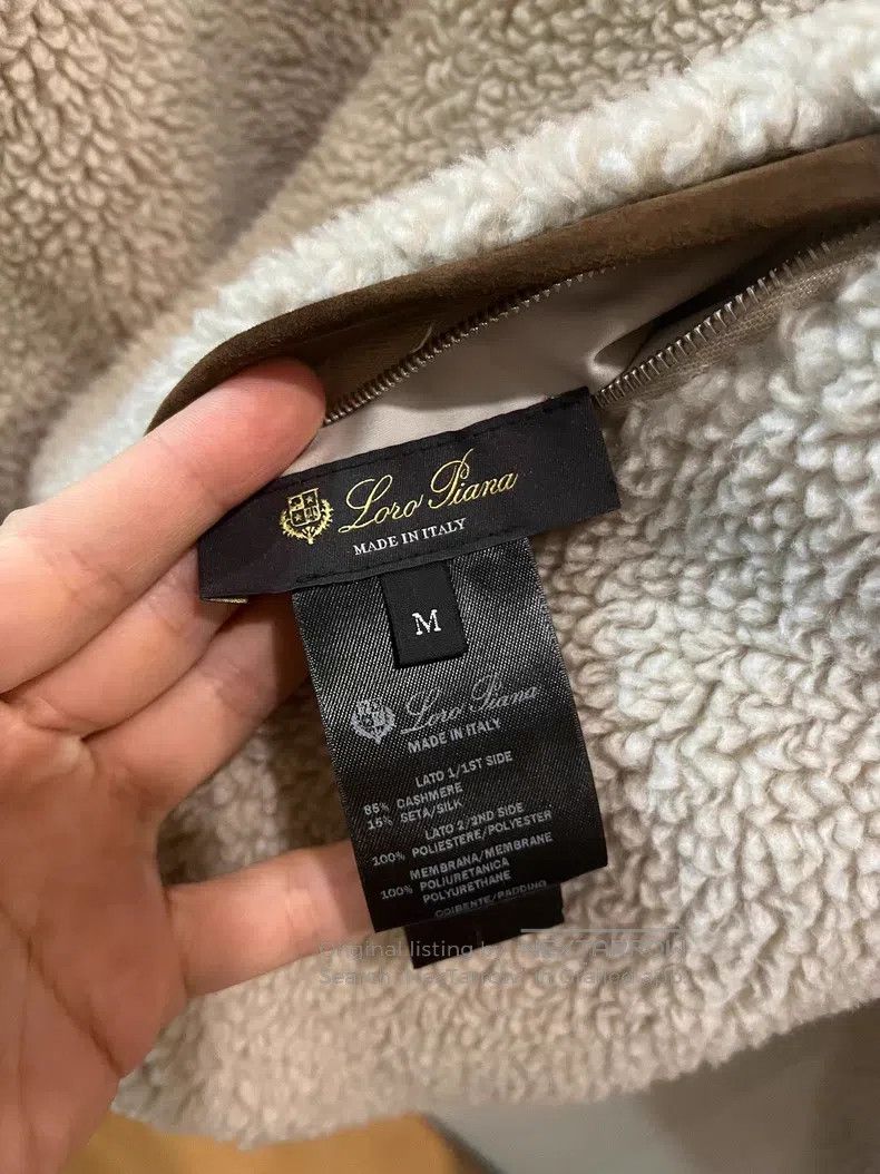 Loro Piana Loro Piana Holiday double-sided cashmere flight jacket Size US M / EU 48-50 / 2 - 7 Thumbnail