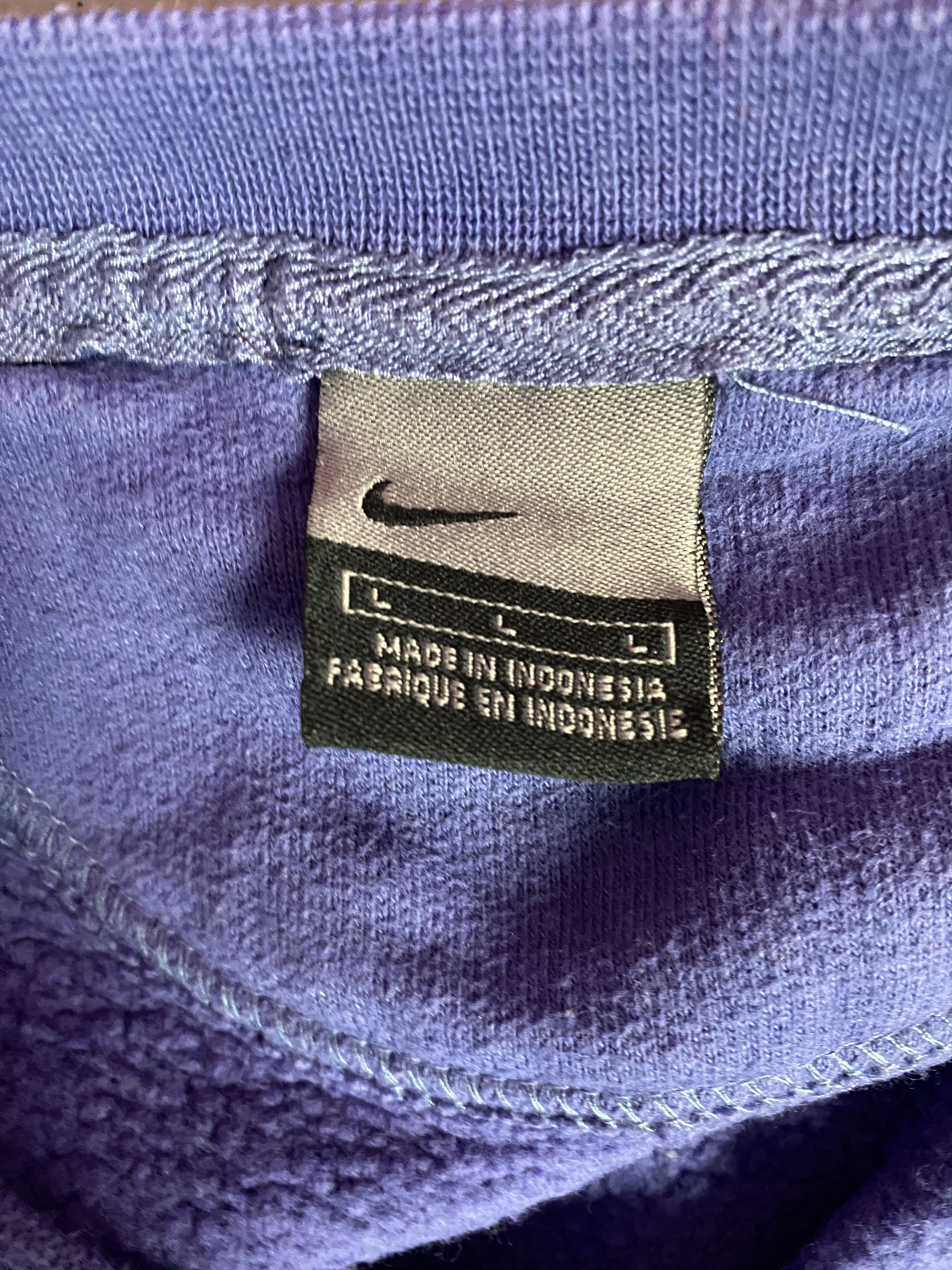 Nike × Vintage Y2K Nike Vintage Men's Sweatshirt - L Size US L / EU 52-54 / 3 - 5 Thumbnail