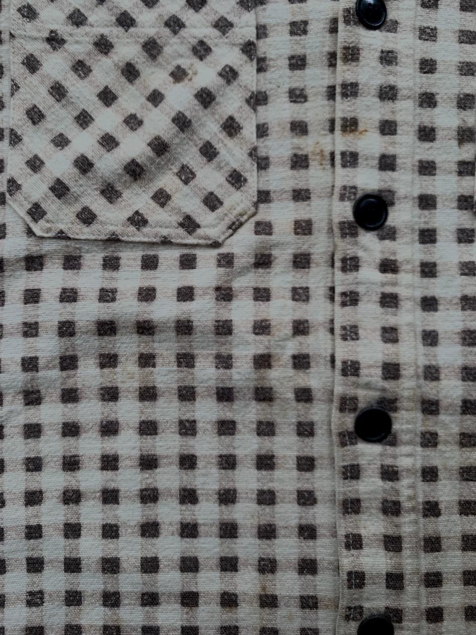Visvim FREE TAX! Shadow Plaid Sleeveless Shirt Size US M / EU 48-50 / 2 - 6 Thumbnail