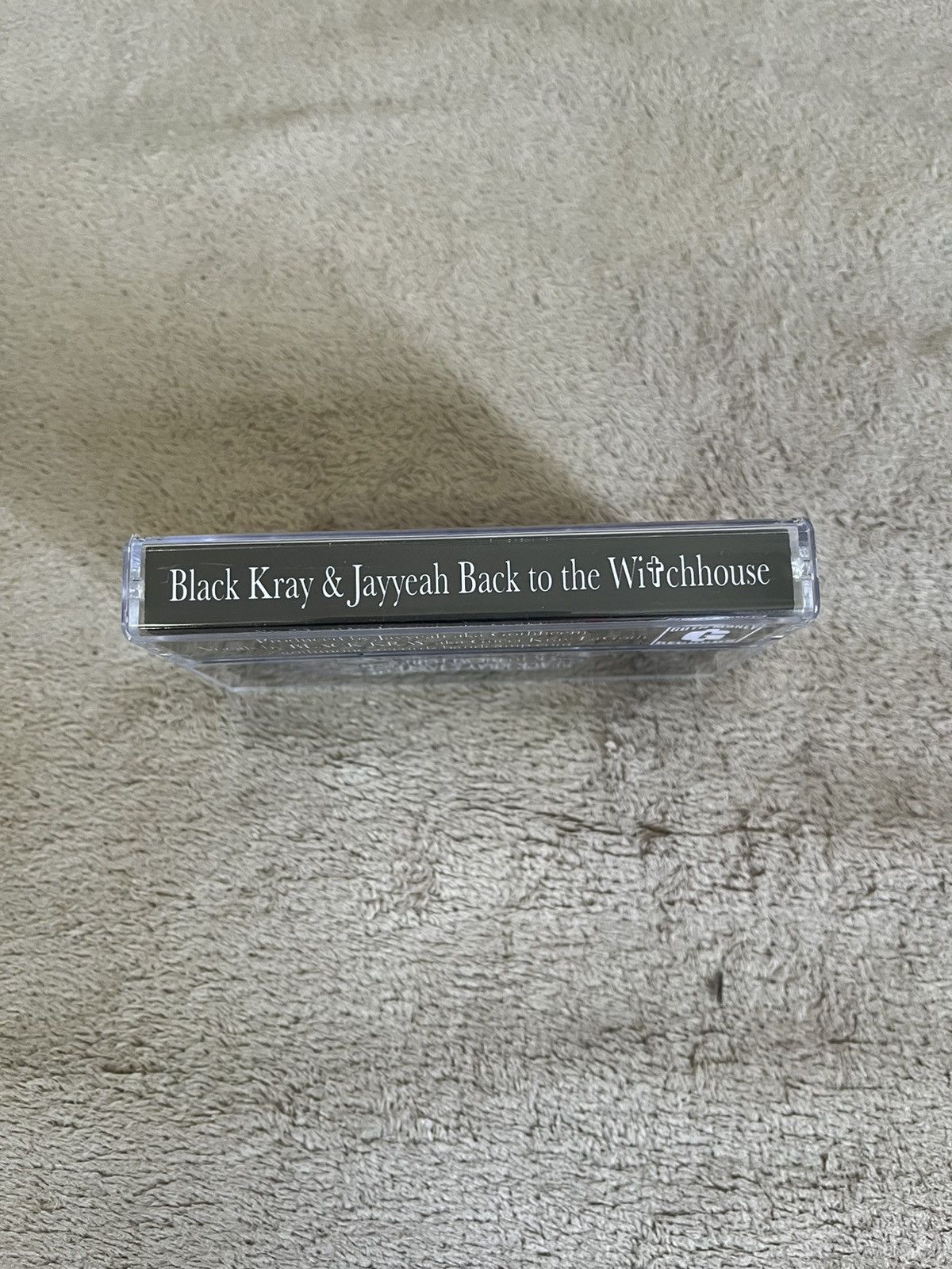 Drain Gang × Goth Money × Haunted Mound Black Kray Back to the Witchhouse Cassette Tape Size ONE SIZE - 4 Thumbnail