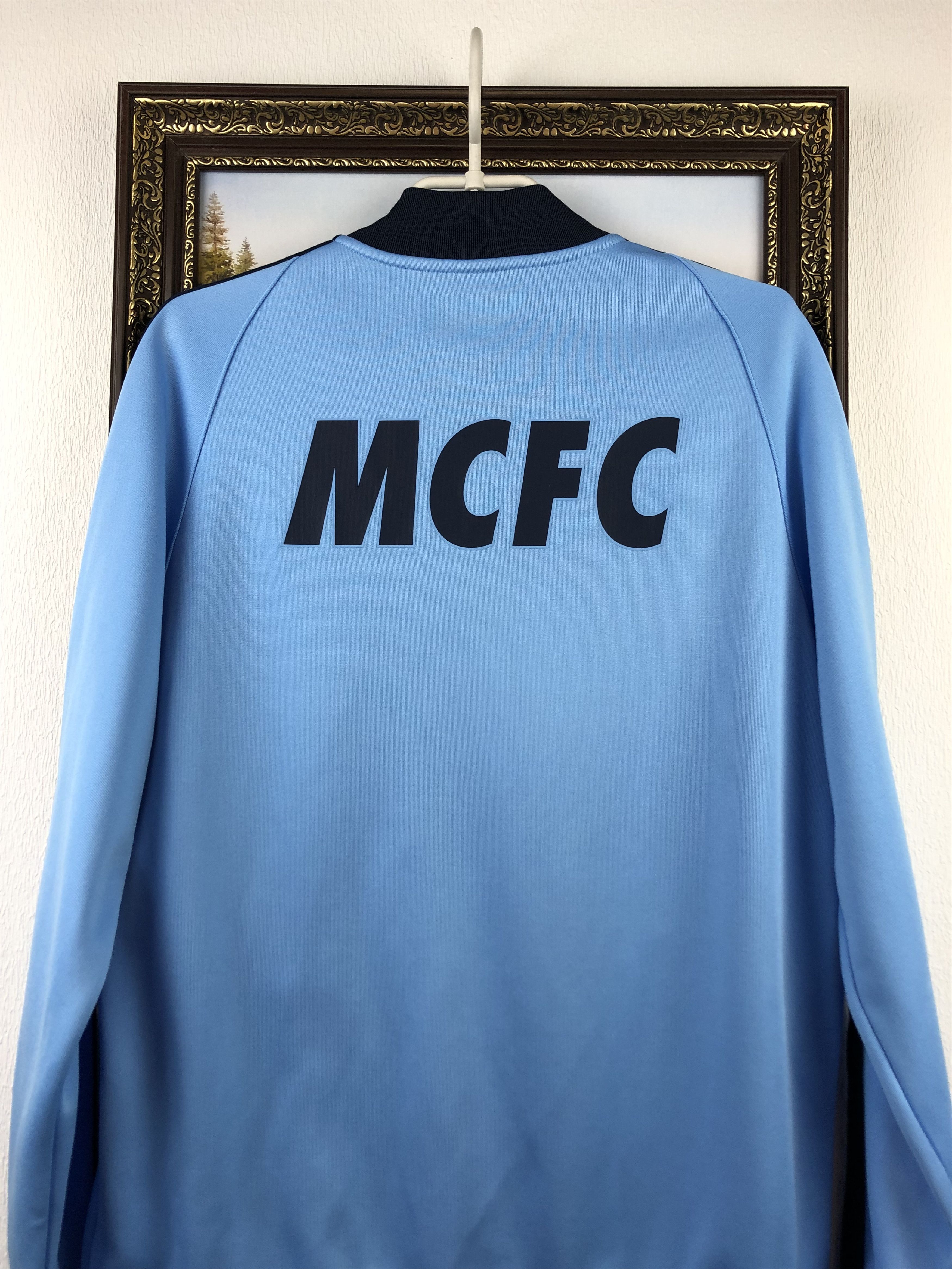 Nike Manchester City Football Nike Jacket Soccer Track Top Rare Size US L / EU 52-54 / 3 - 16 Thumbnail