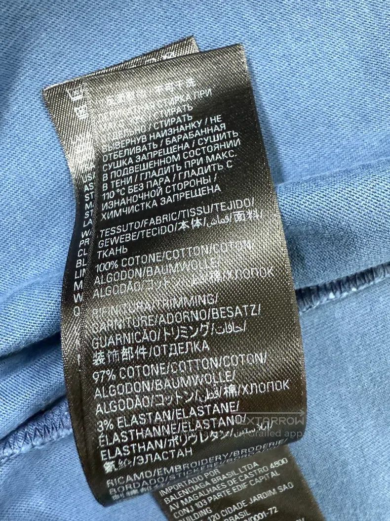 Balenciaga Balenciaga Letter Printed Crew Neck Short Sleeve T-Shirt Size US M / EU 48-50 / 2 - 6 Thumbnail