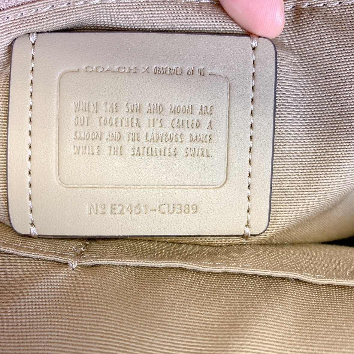 Coach Coach CU389 Coach X Observed By Us Court Backpack IN Chalk Size ONE SIZE - 7 Thumbnail