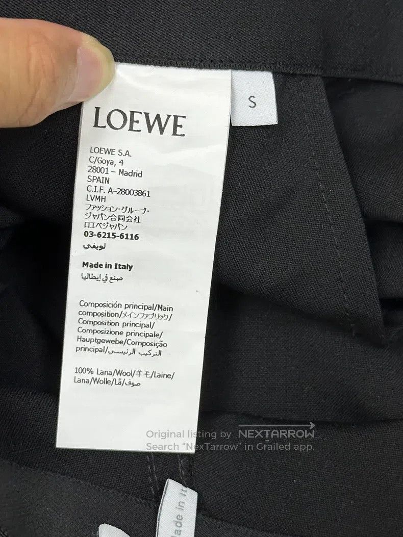 Loewe Loewe size S Embroidered Zip Casual Long Skirt, Black Size 27" / US 4 / IT 40 - 4 Thumbnail