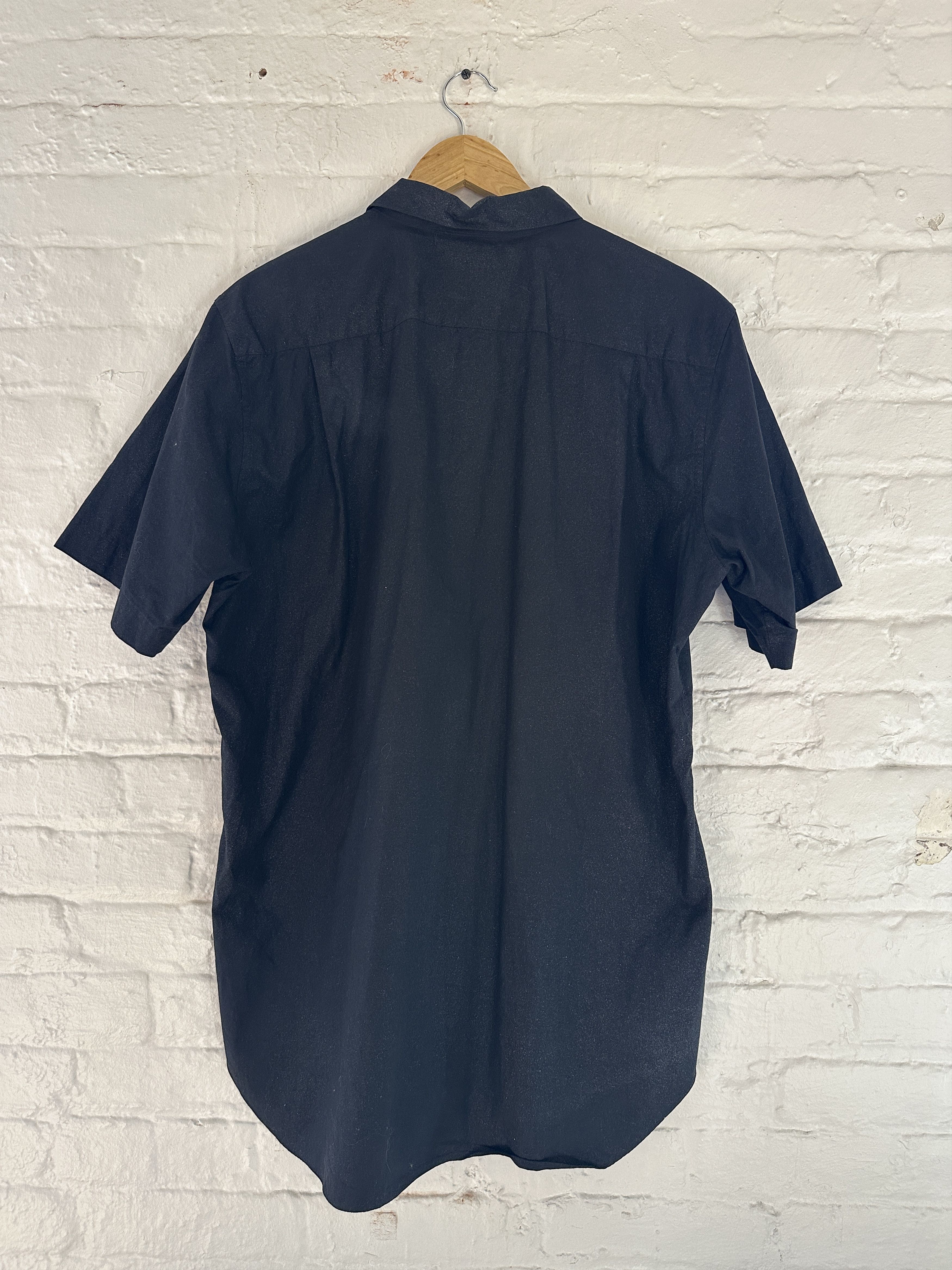 Comme des Garcons Comme des Garcons Homme Plus Metallic Short Sleeve Button Up Size US L / EU 52-54 / 3 - 4 Thumbnail