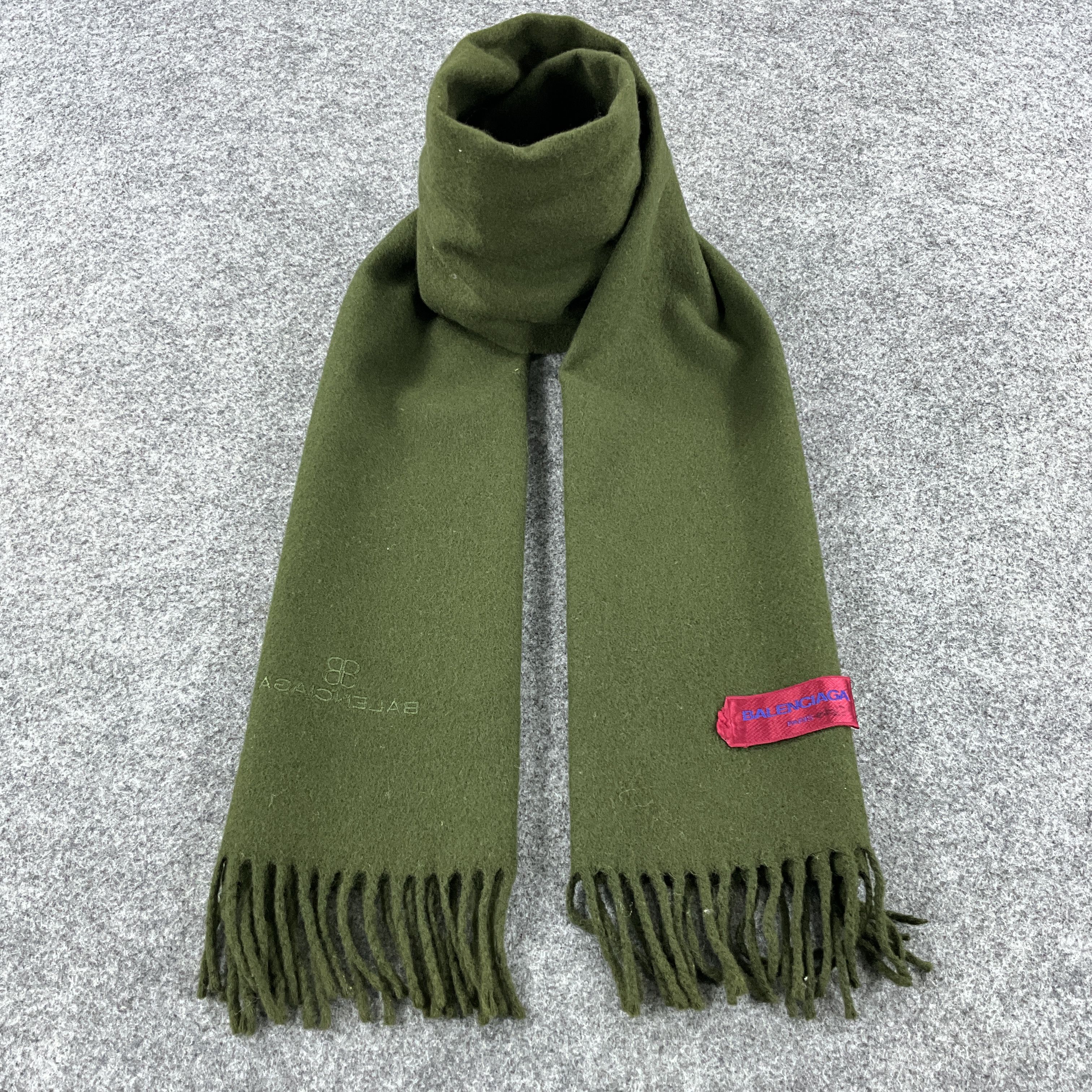 Vintage Balenciaga Scarf / Muffler / Neckwear T1245 Size ONE SIZE - 5 Thumbnail