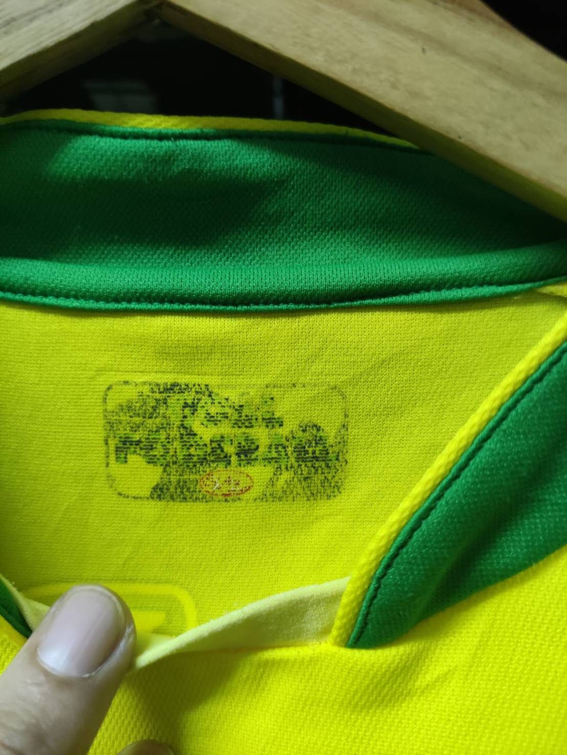 Vintage Vtg 00's Brasil " Ronaldinho No.10 " 5 Time World Champion Size US XL / EU 56 / 4 - 6 Thumbnail